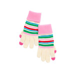 Elle Touchscreen Gloves in Ivory