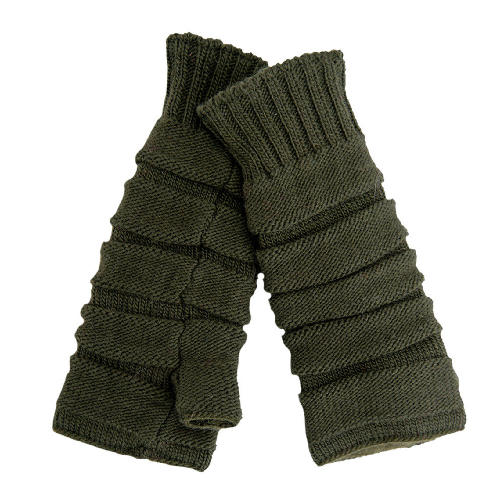 Nirvanna Designs Inc. Reverse Step Handwarmer in Olive