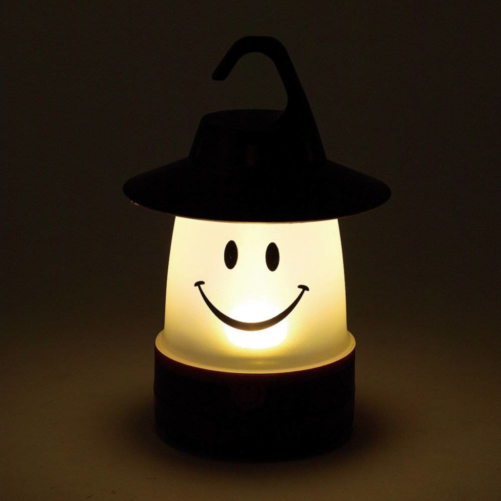 Time Concept Smile Lantern in Brown