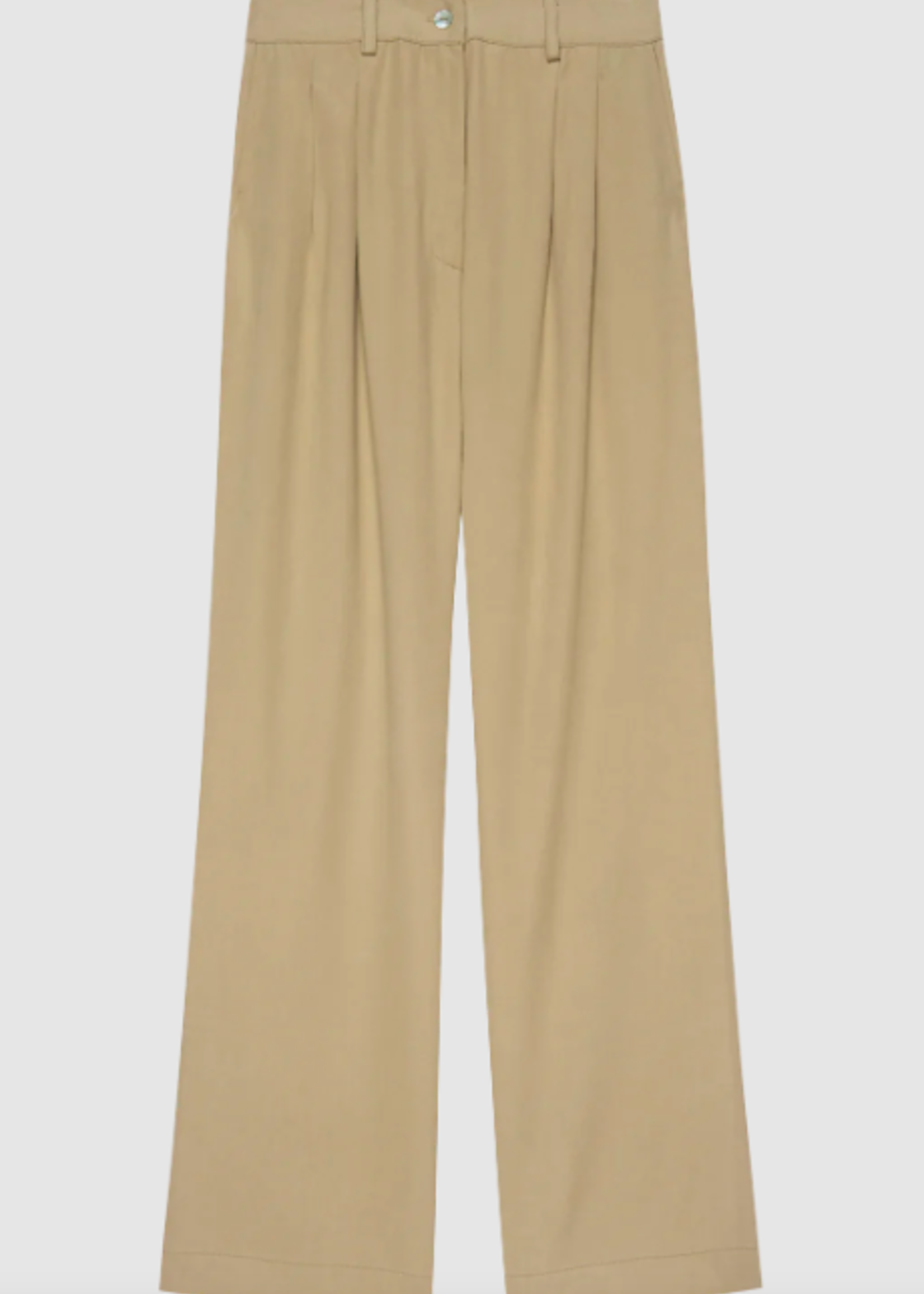DONNI TWILL PLEATED PANT