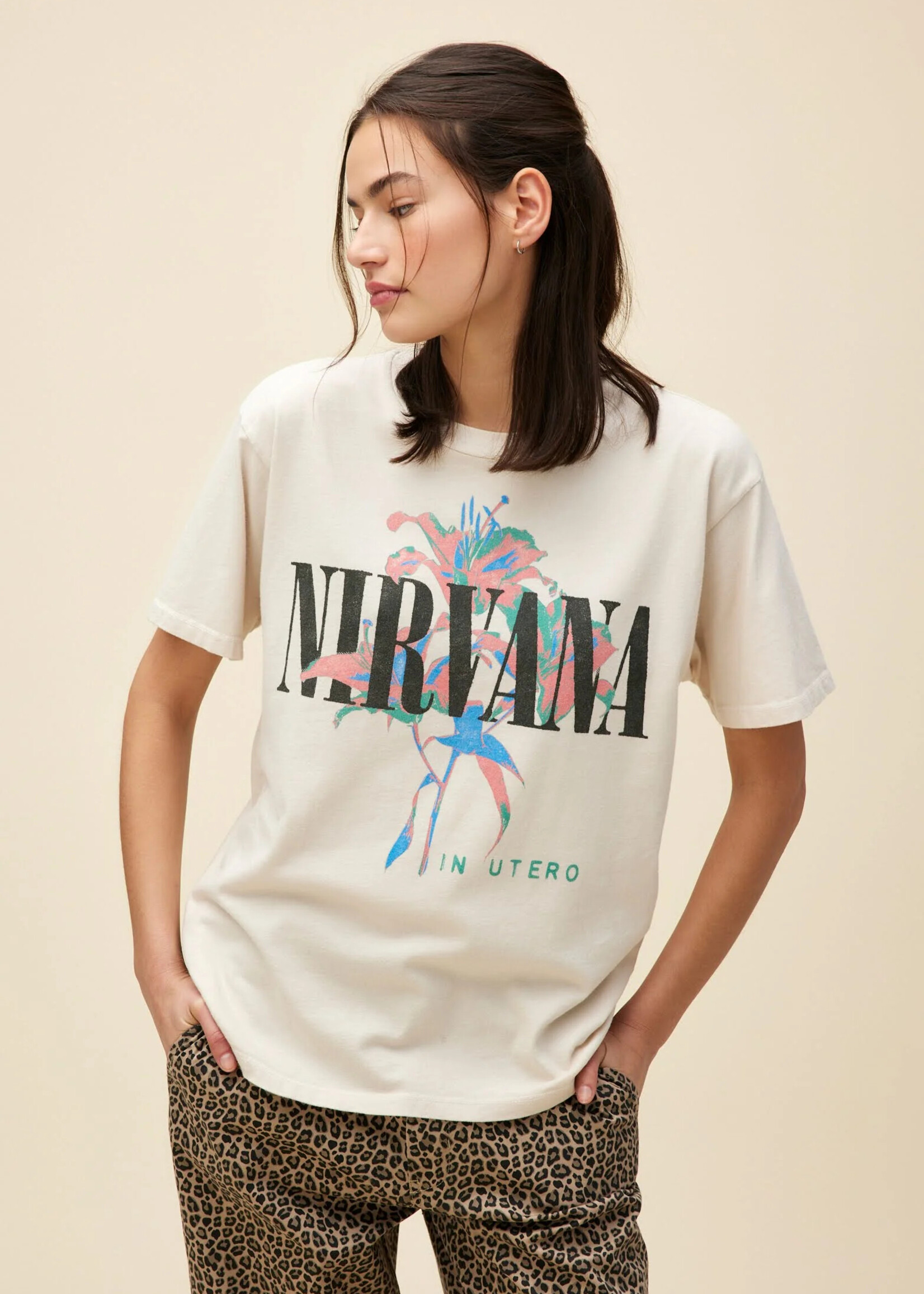 DAYDREAMER NIRVANA LILIES WEEKEND TEE