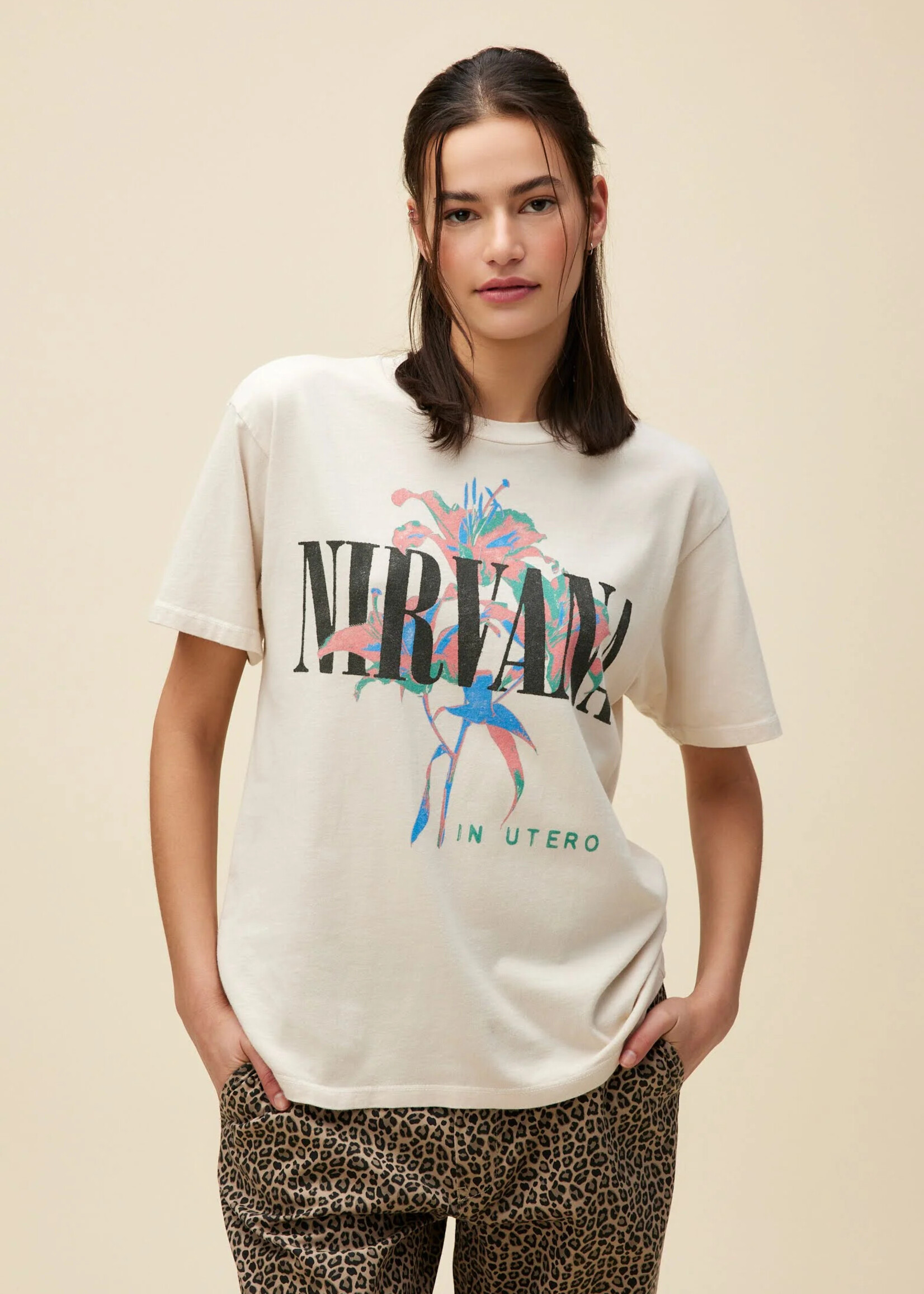 DAYDREAMER NIRVANA LILIES WEEKEND TEE