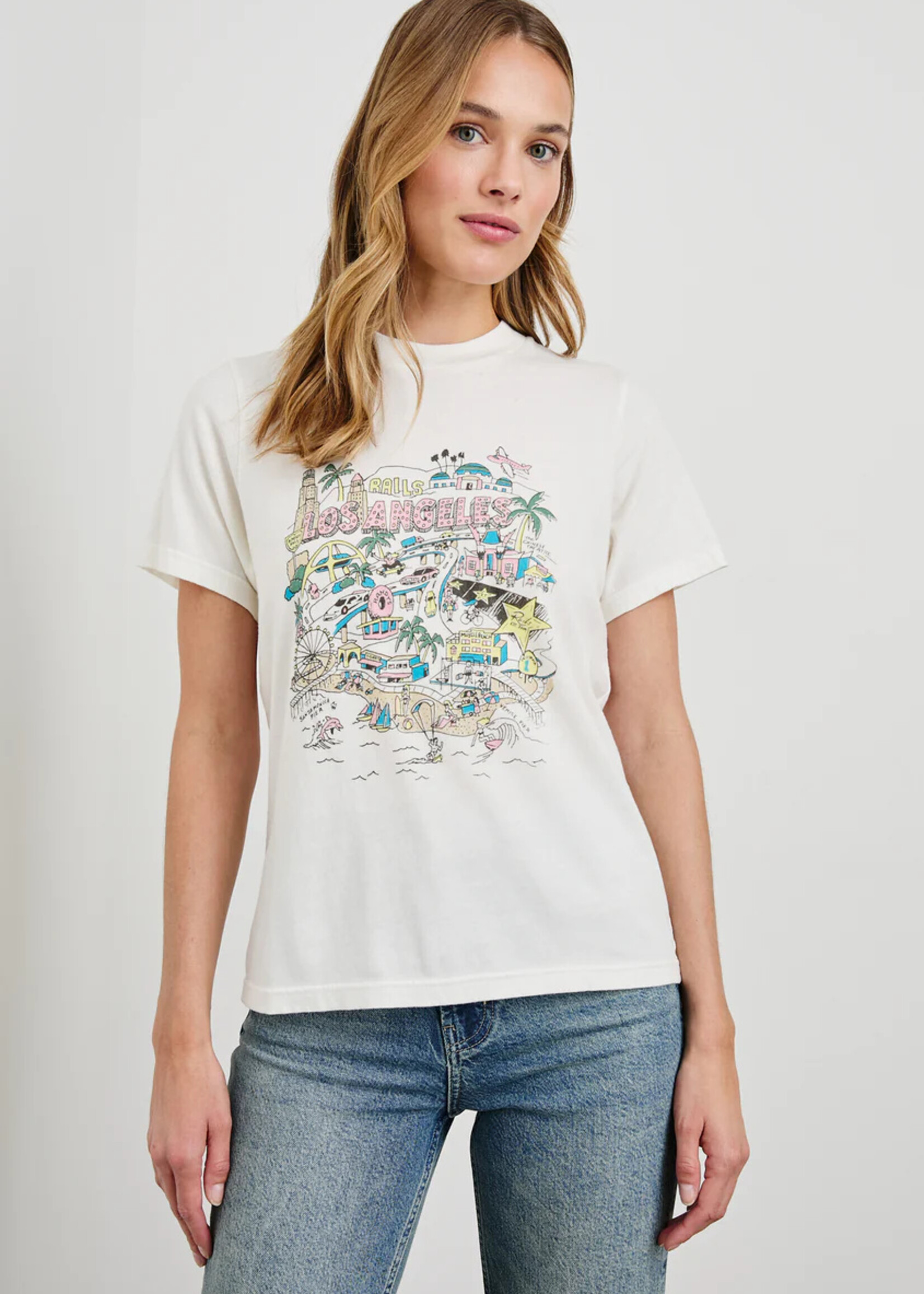 RAILS BOYFRIEND TEE
