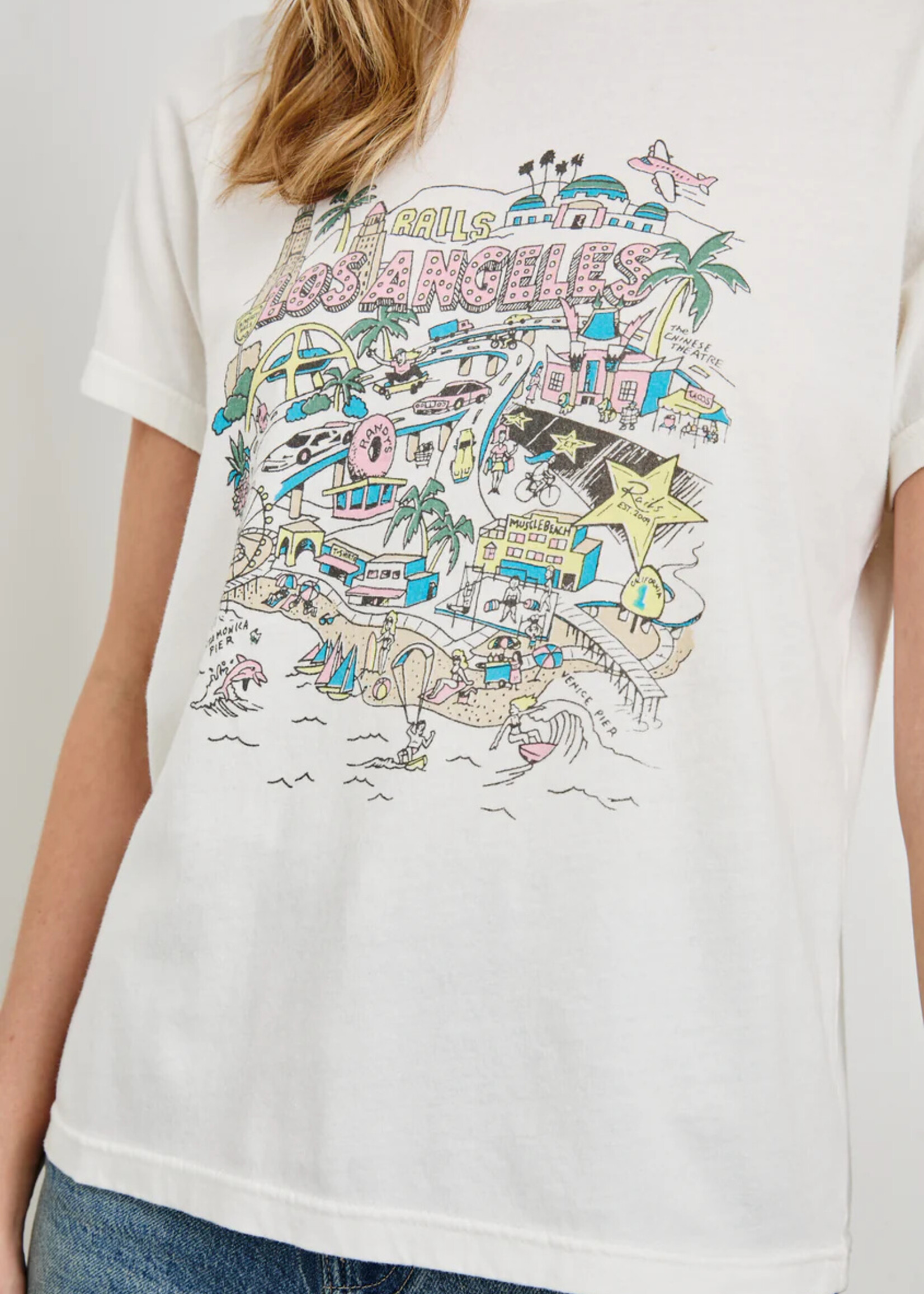 RAILS BOYFRIEND TEE