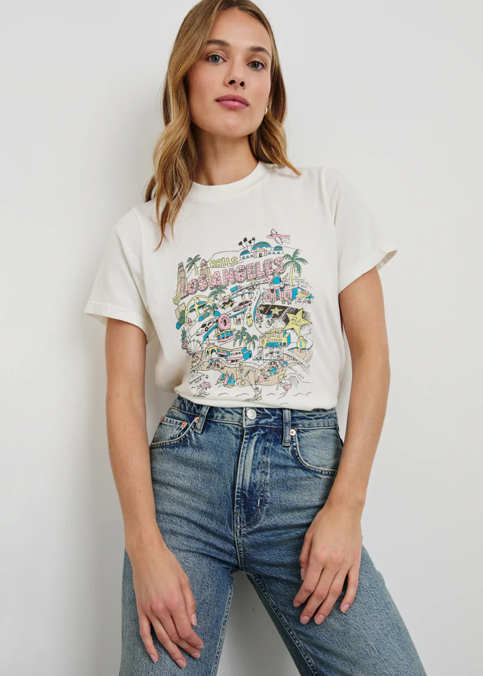RAILS BOYFRIEND TEE
