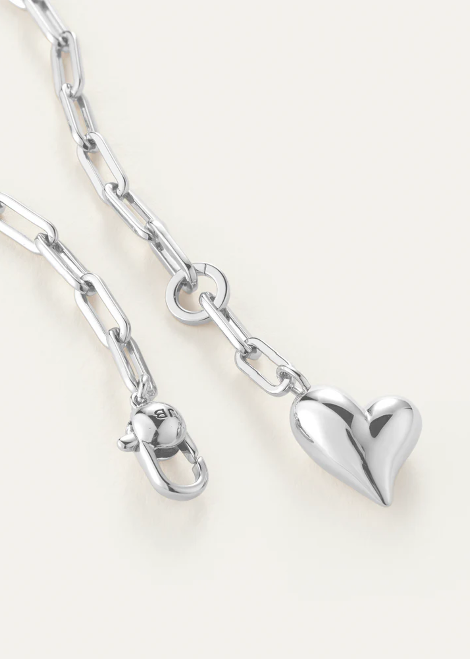 JENNYBIRD PUFFY HEART NECKLACE