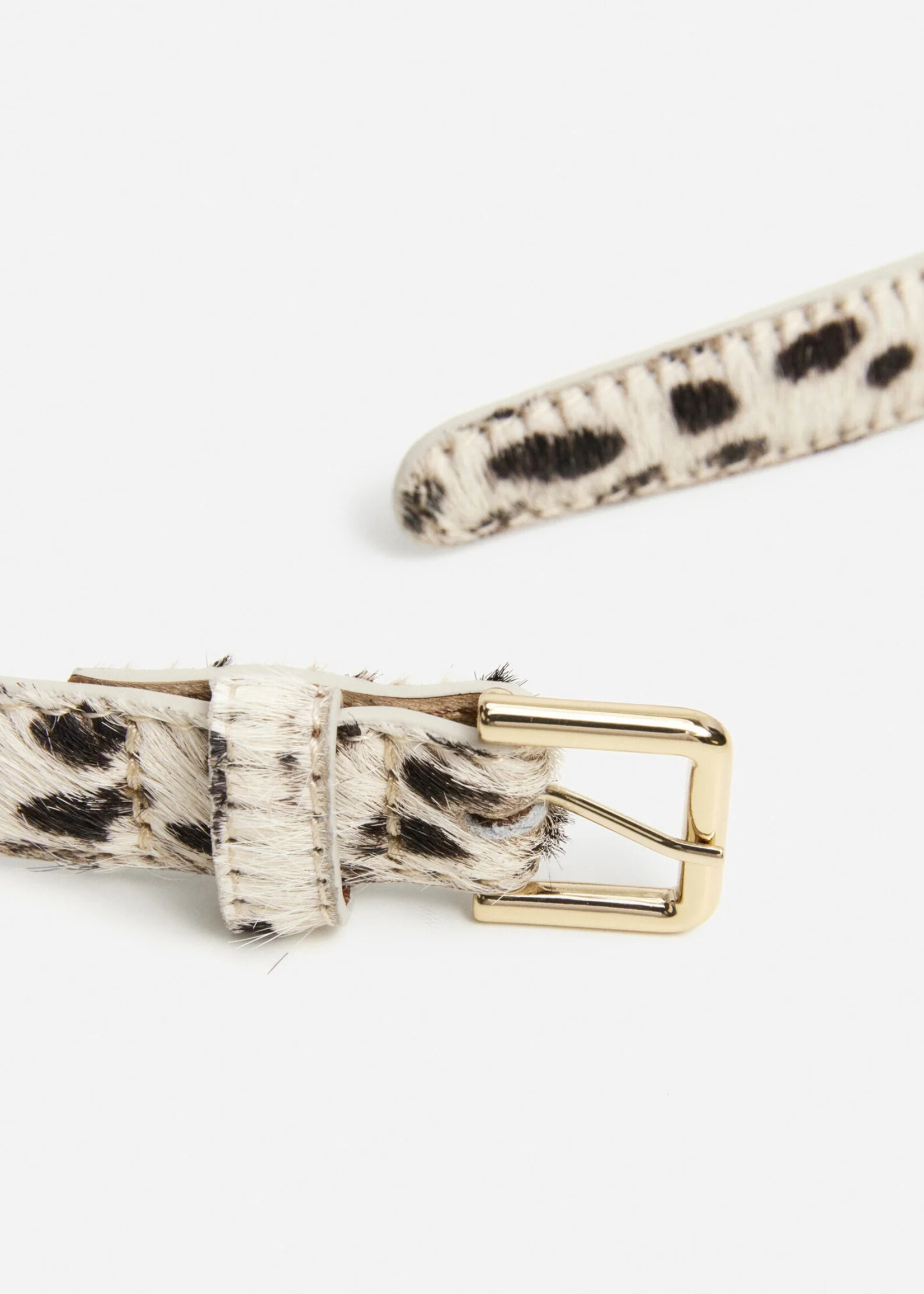 FLATTERED BARBARA BELT LEATHER HAIR