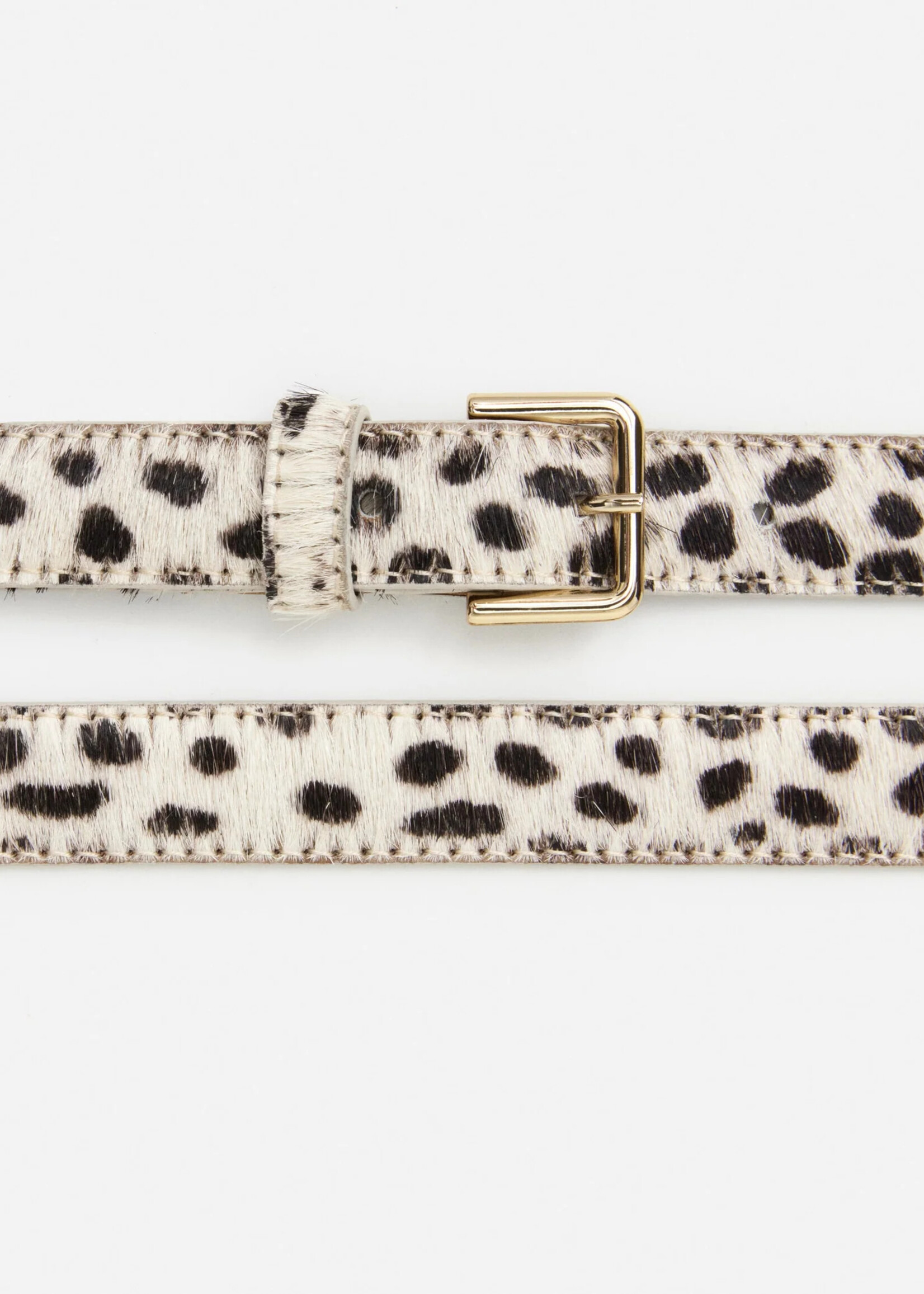 FLATTERED BARBARA BELT LEATHER HAIR