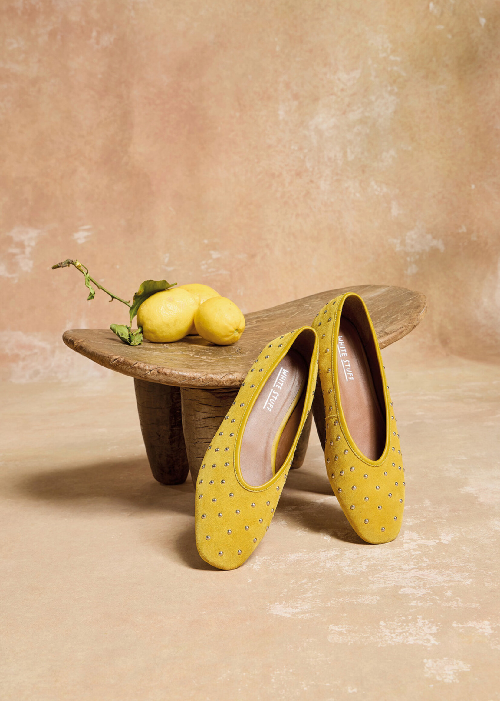 BOHO STUDDED BALLERINA