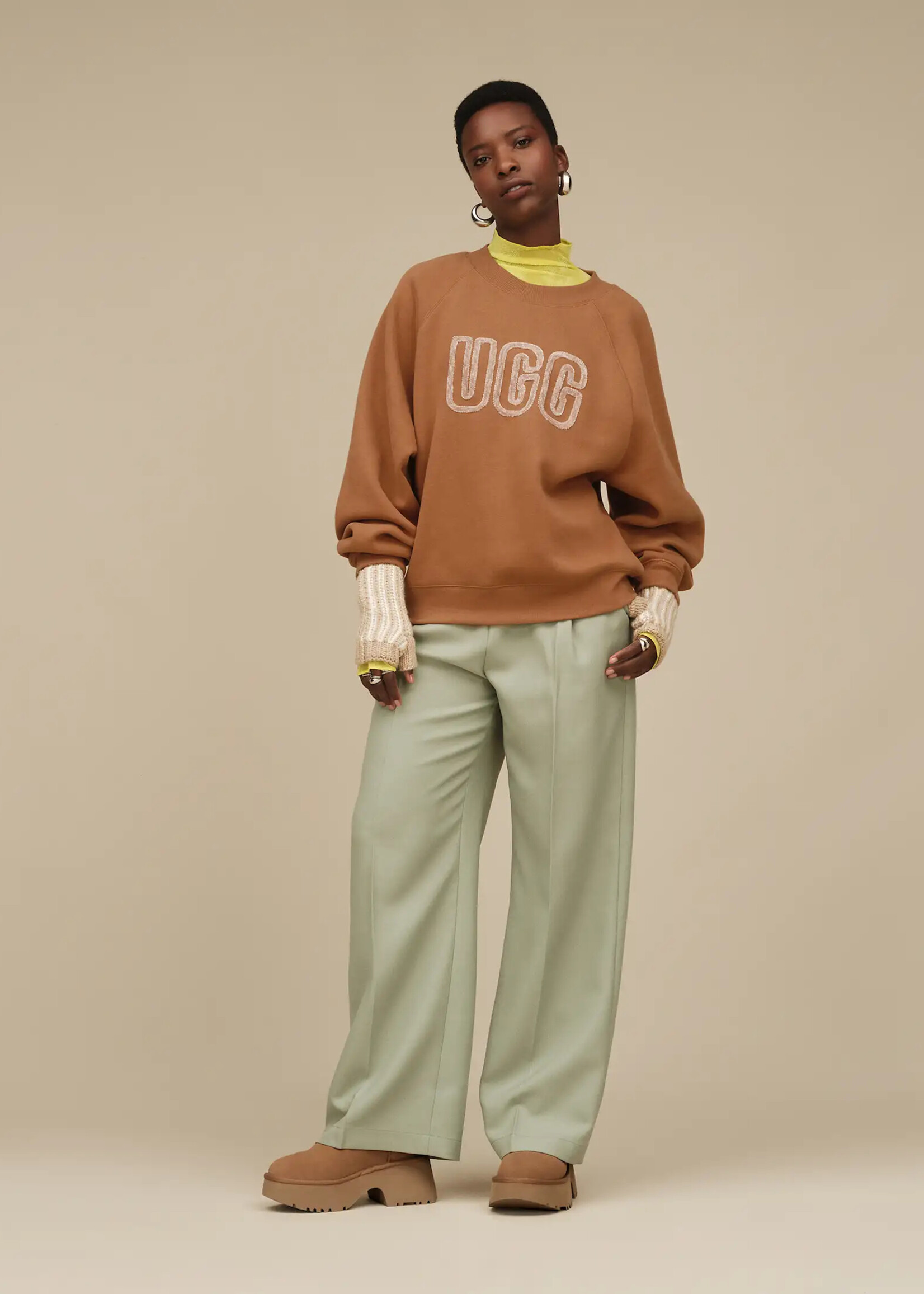 UGG UGG LOGO CREWNECK
