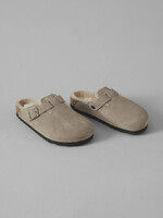 BIRKENSTOCK BOSTON SHEARLING SUEDE