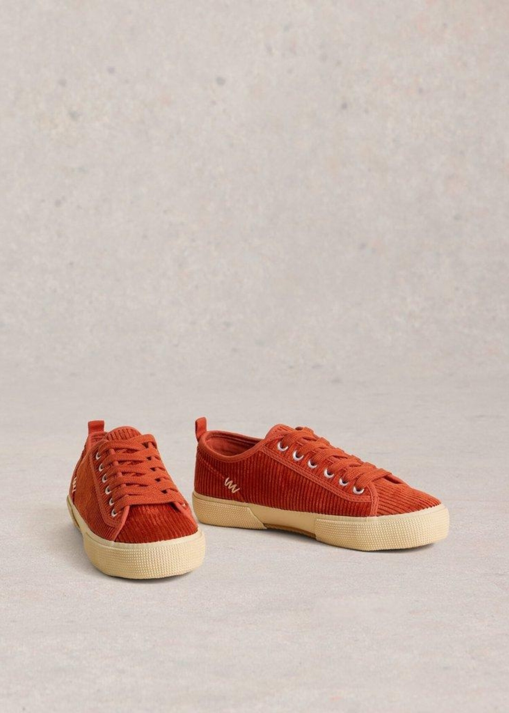 PIPPA CORD LACE UP TRAINER