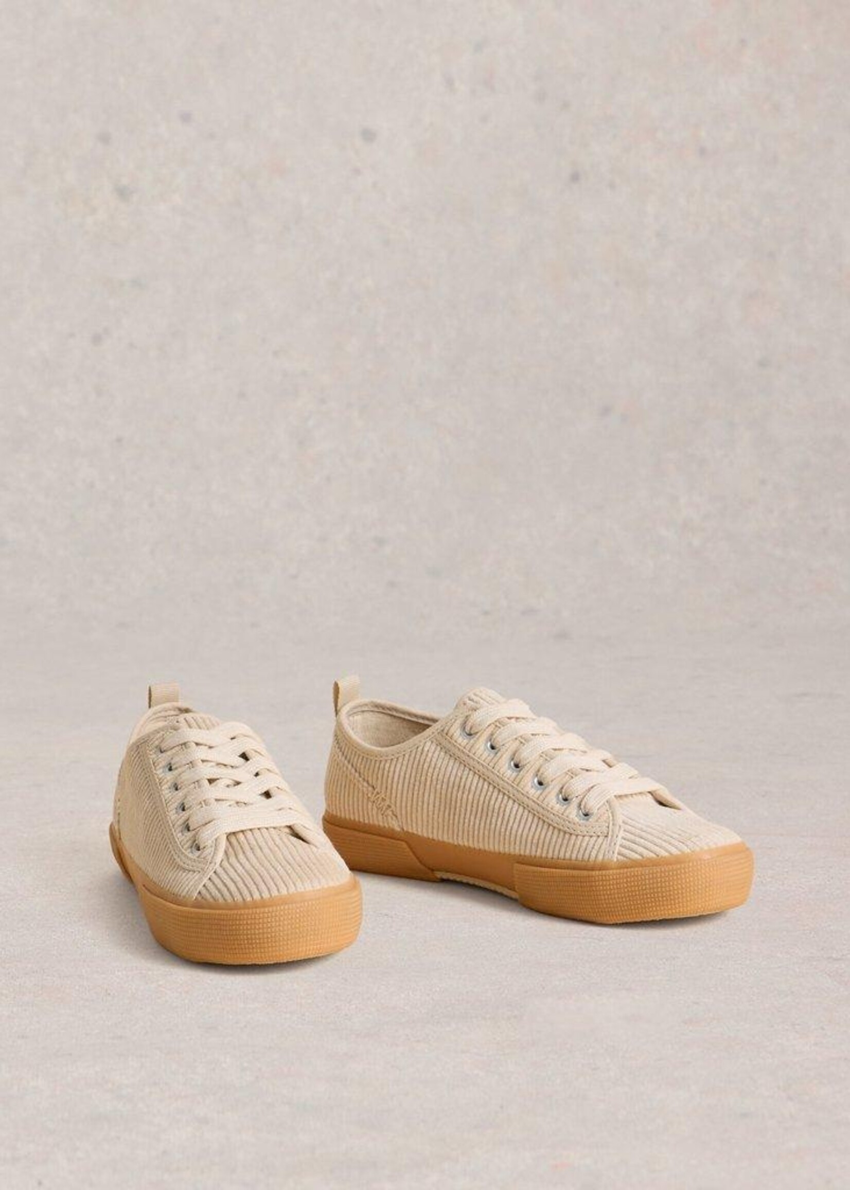 PIPPA CORD LACE UP TRAINER