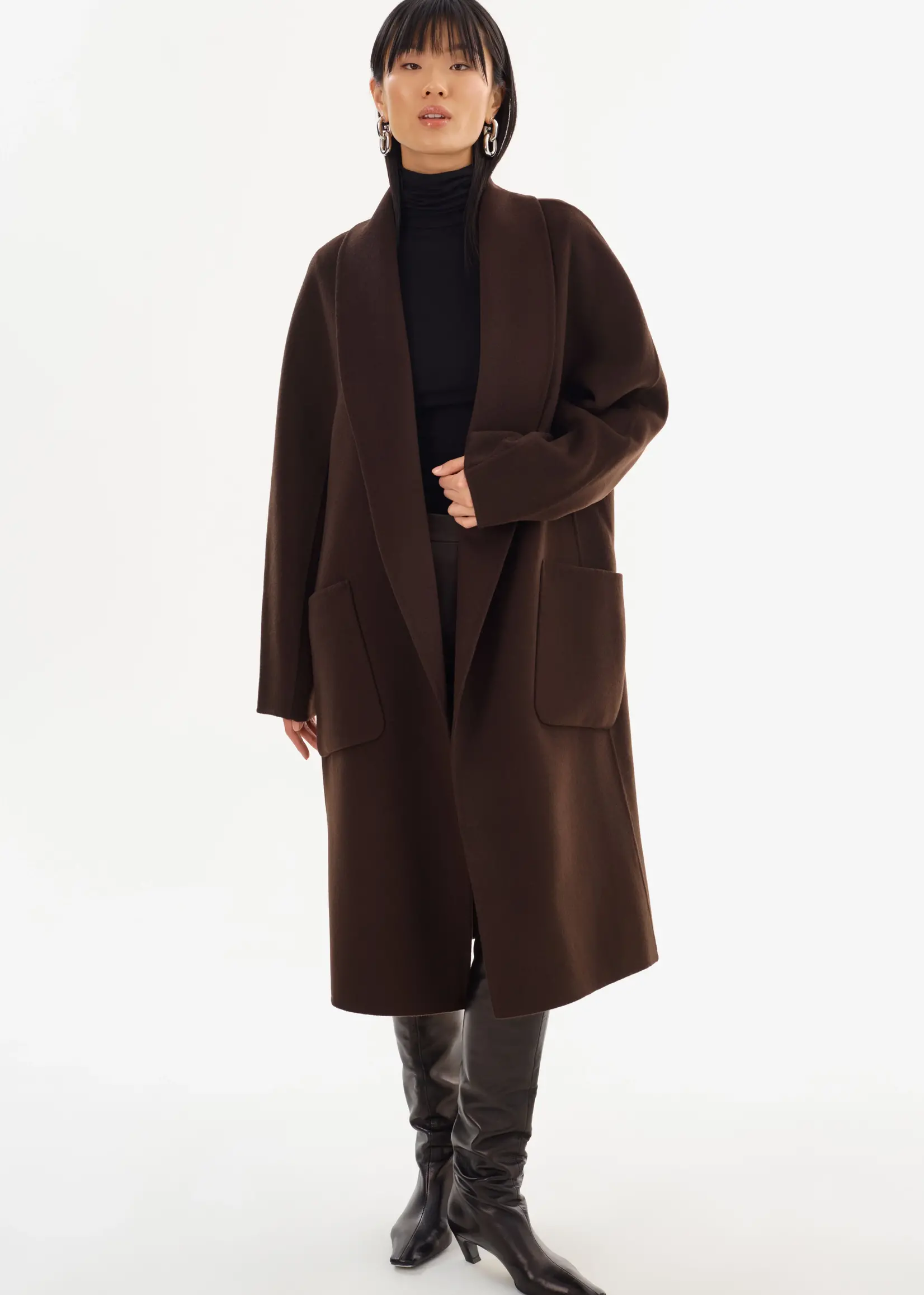 LAMARQUE THARA WOOL COAT