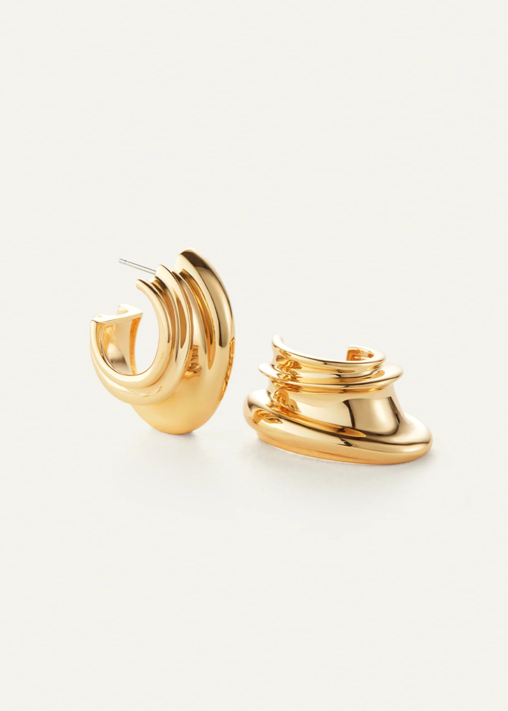 JENNYBIRD LEONA HOOPS