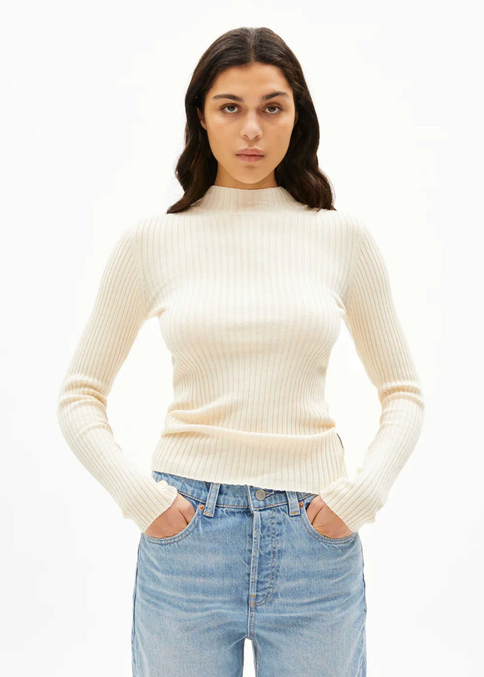 ARMEDANGELS COTTON CASHMERE SHORT SLEEVE TEE