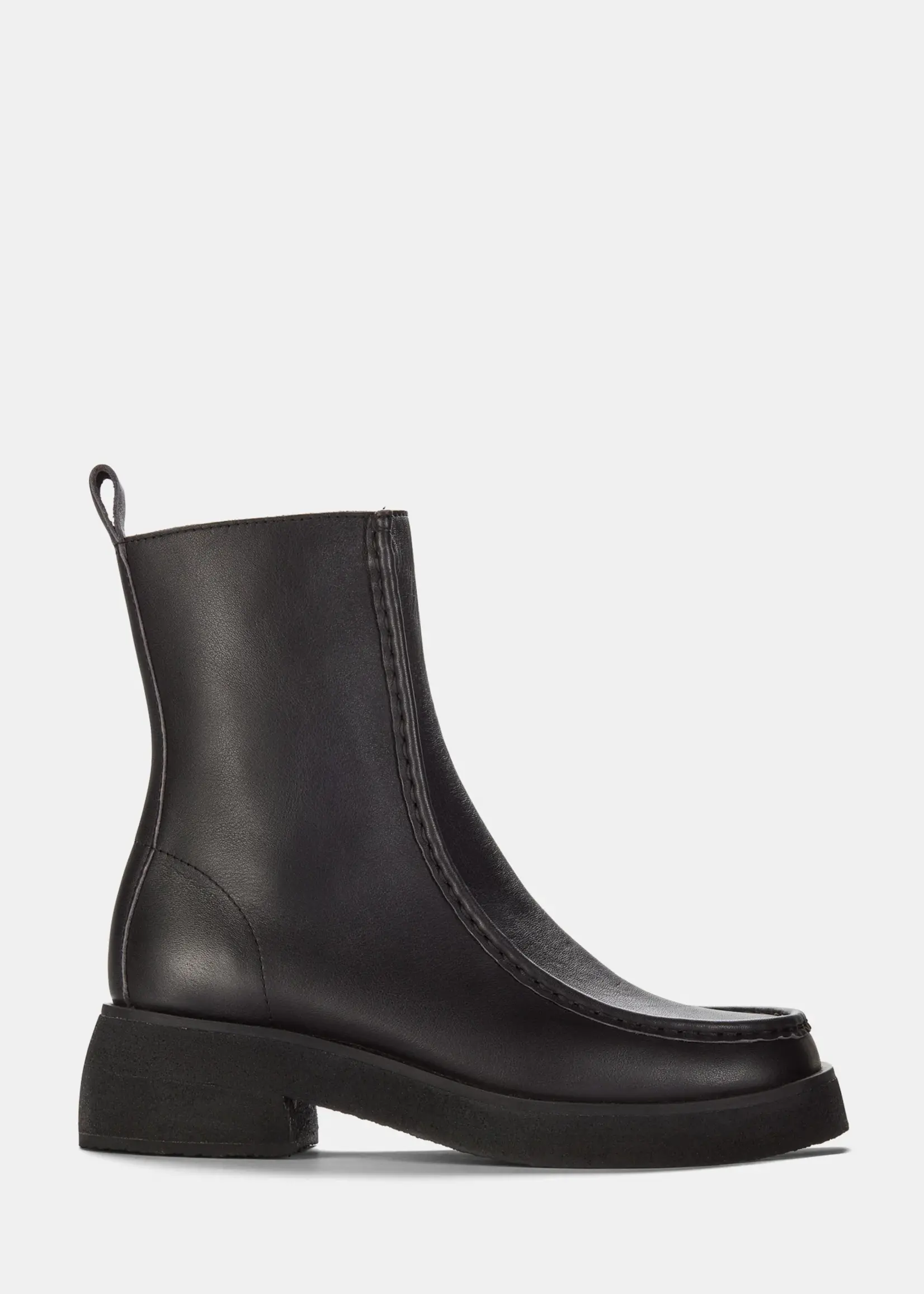 Clarks Original's EFFERY ZIP BLACK LEATHER