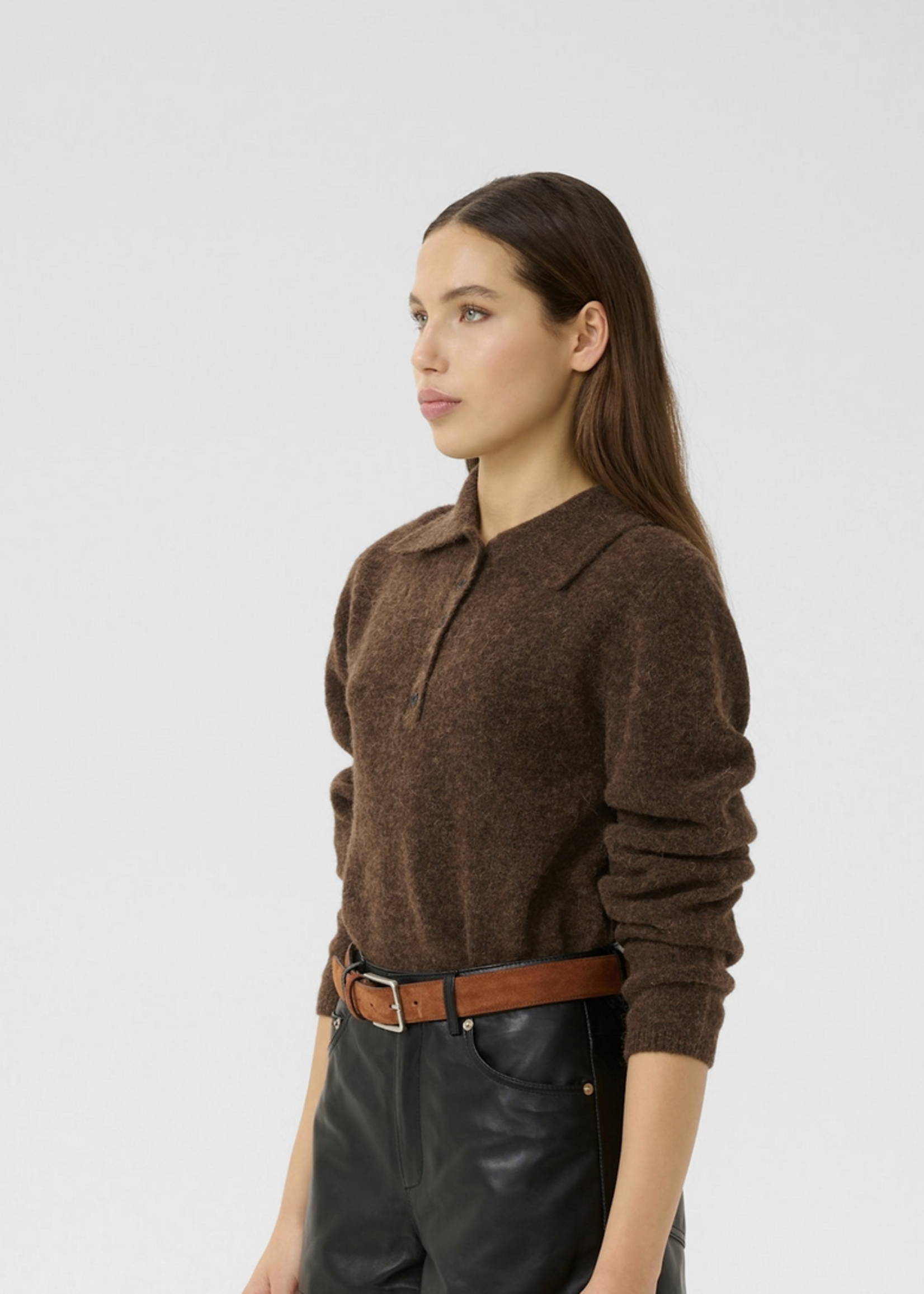 GESTUZ GZALPHA POLO PULLOVER