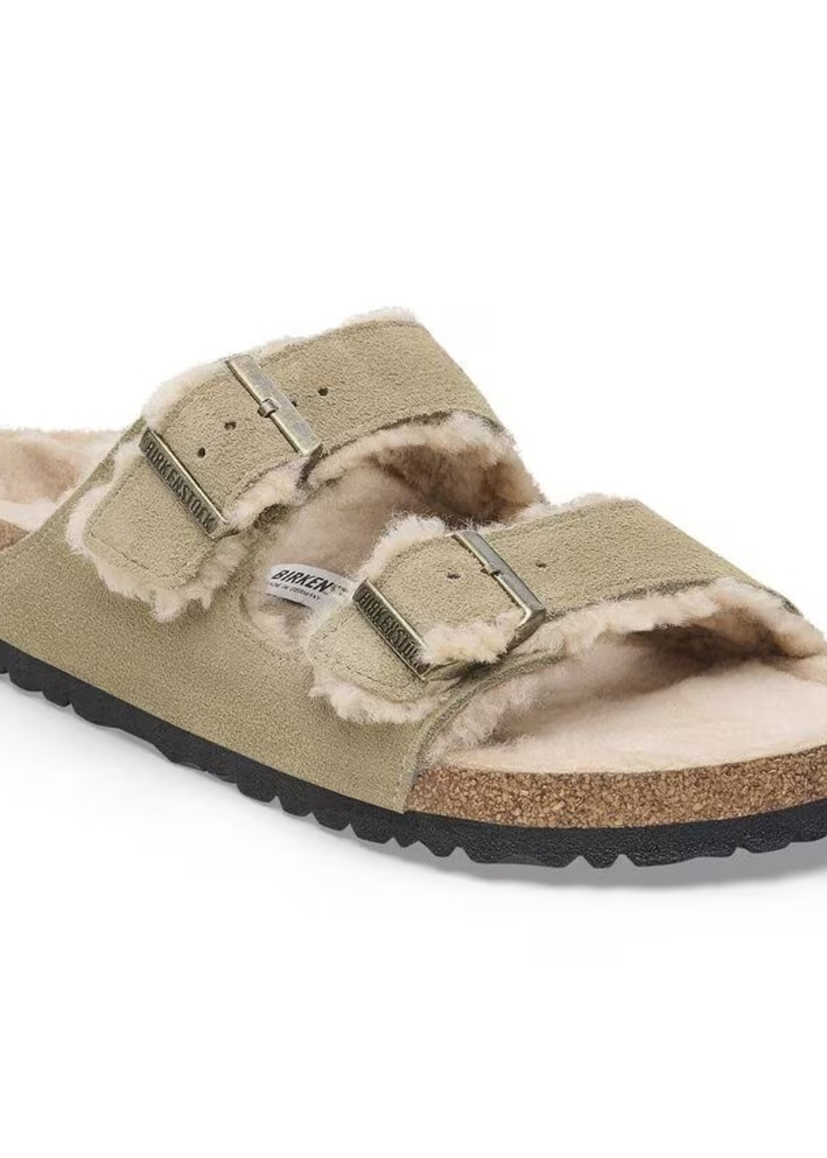 BIRKENSTOCK ARIZONA SHEARLING SUEDE
