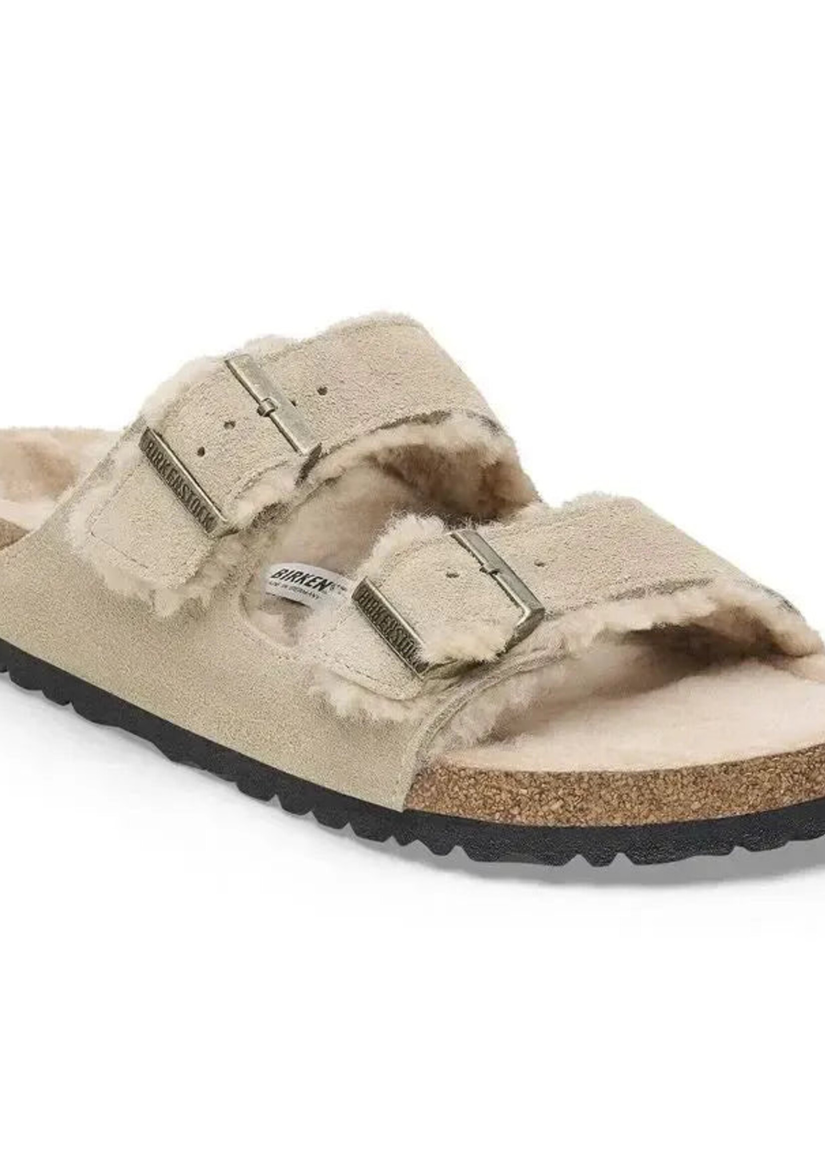 BIRKENSTOCK ARIZONA SHEARLING SUEDE