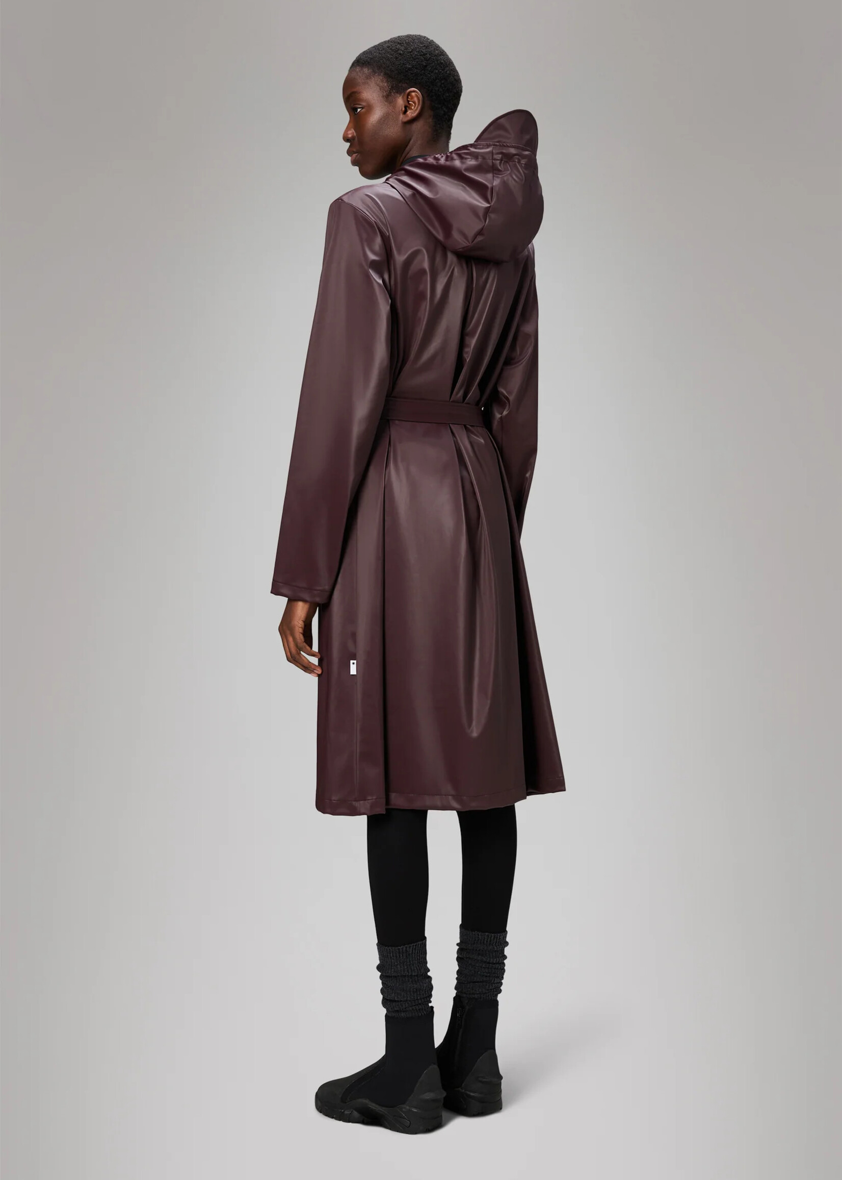 RAINS A-LINE LONGER W JACKET