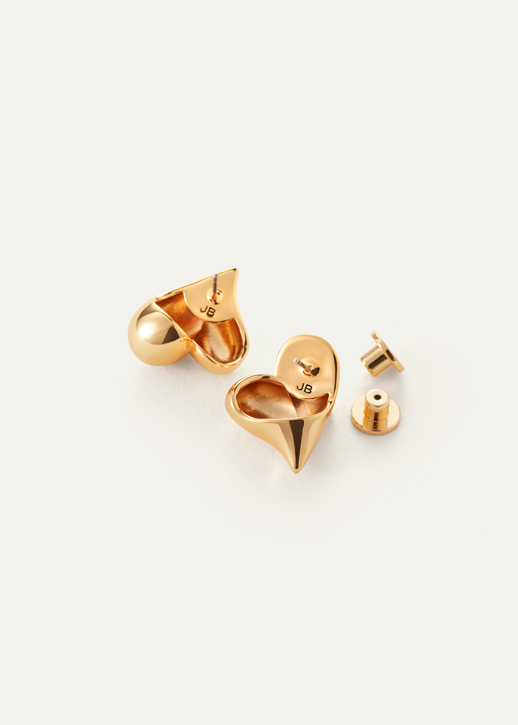 JENNYBIRD ART HEART EARRINGS