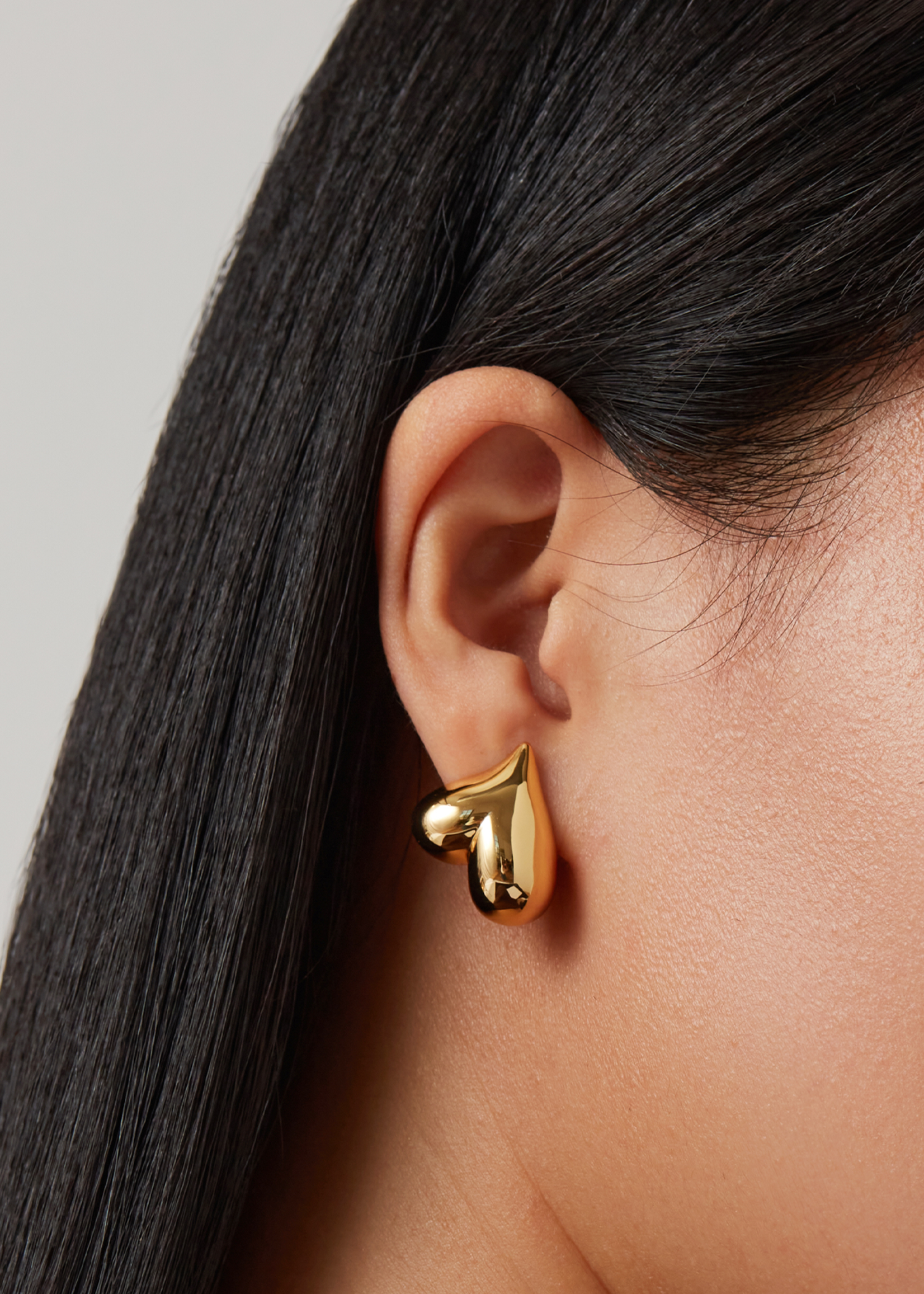 JENNYBIRD ART HEART EARRINGS