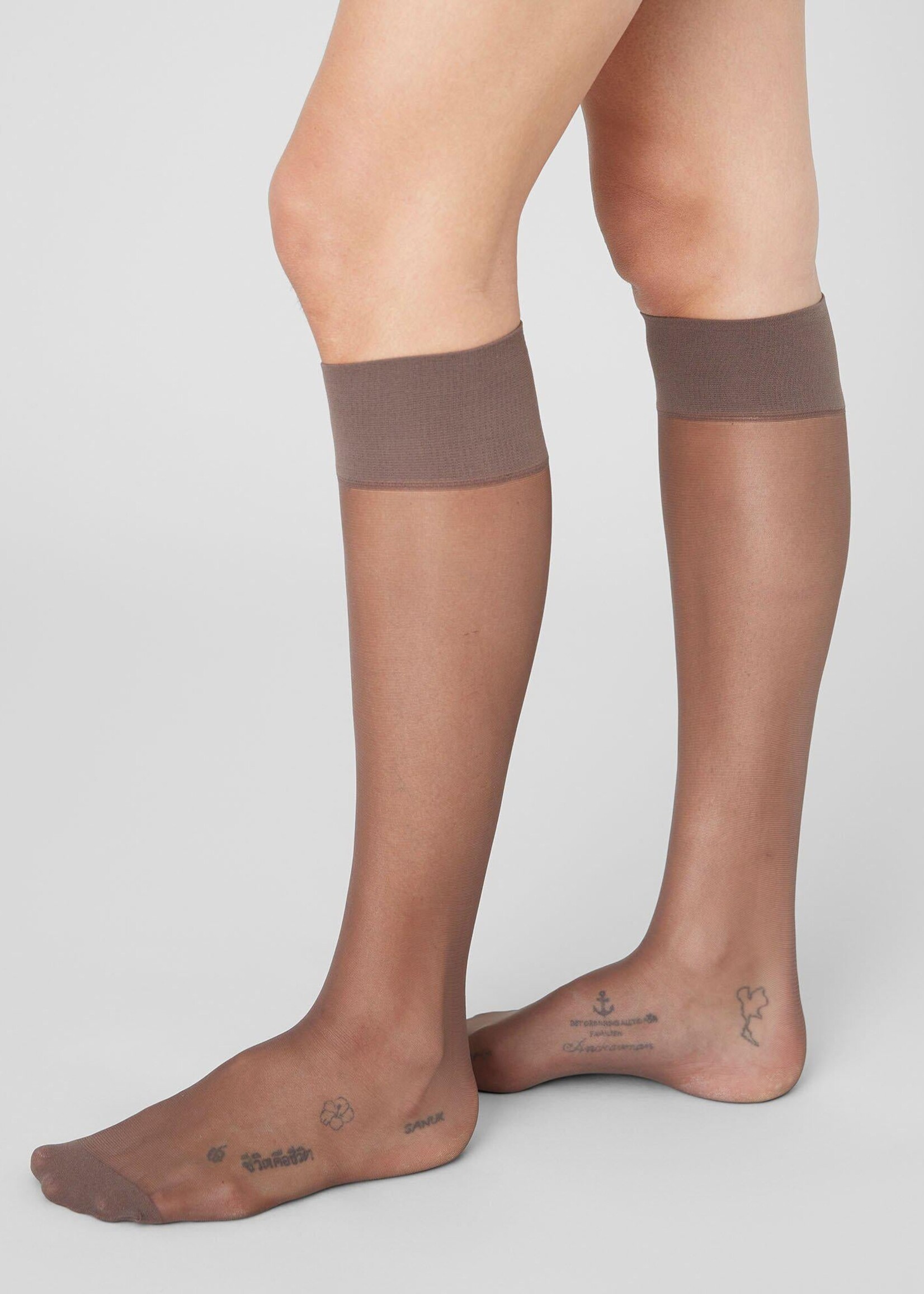 SWEDISH STOCKINGS 2-PACK ELIN  PREMIUM KNEE HIGHS