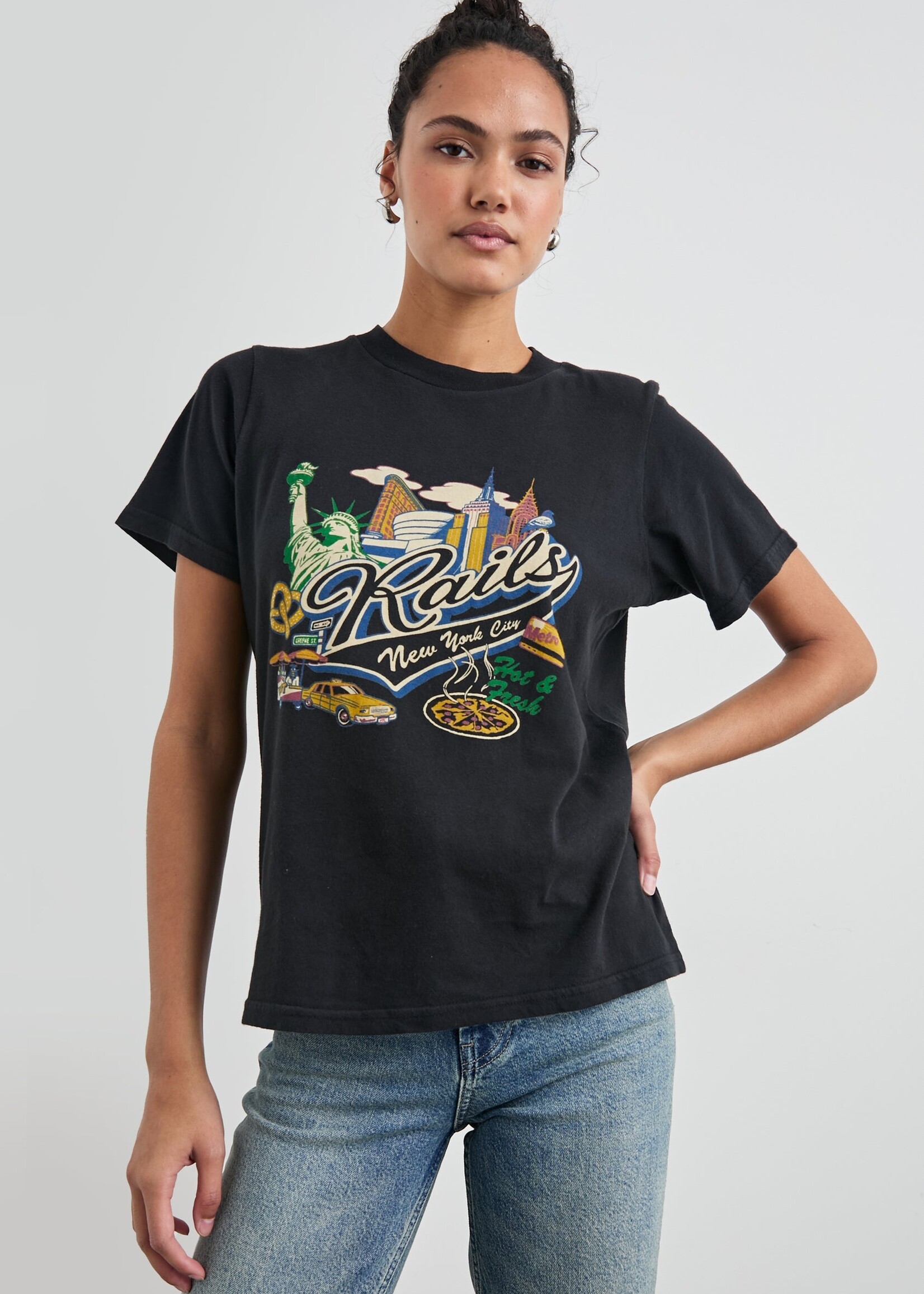 RAILS BOYFRIEND TEE