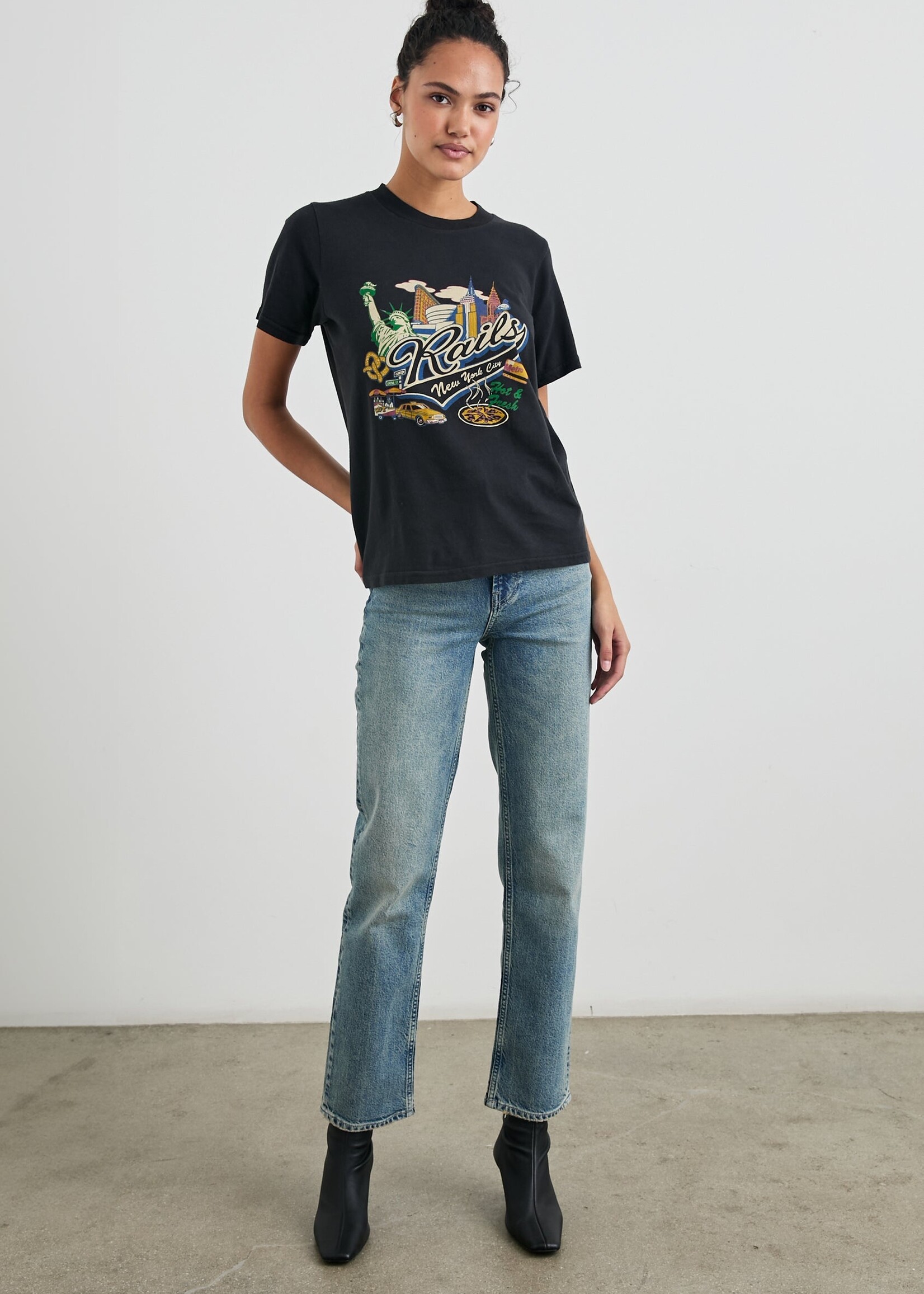 RAILS BOYFRIEND TEE