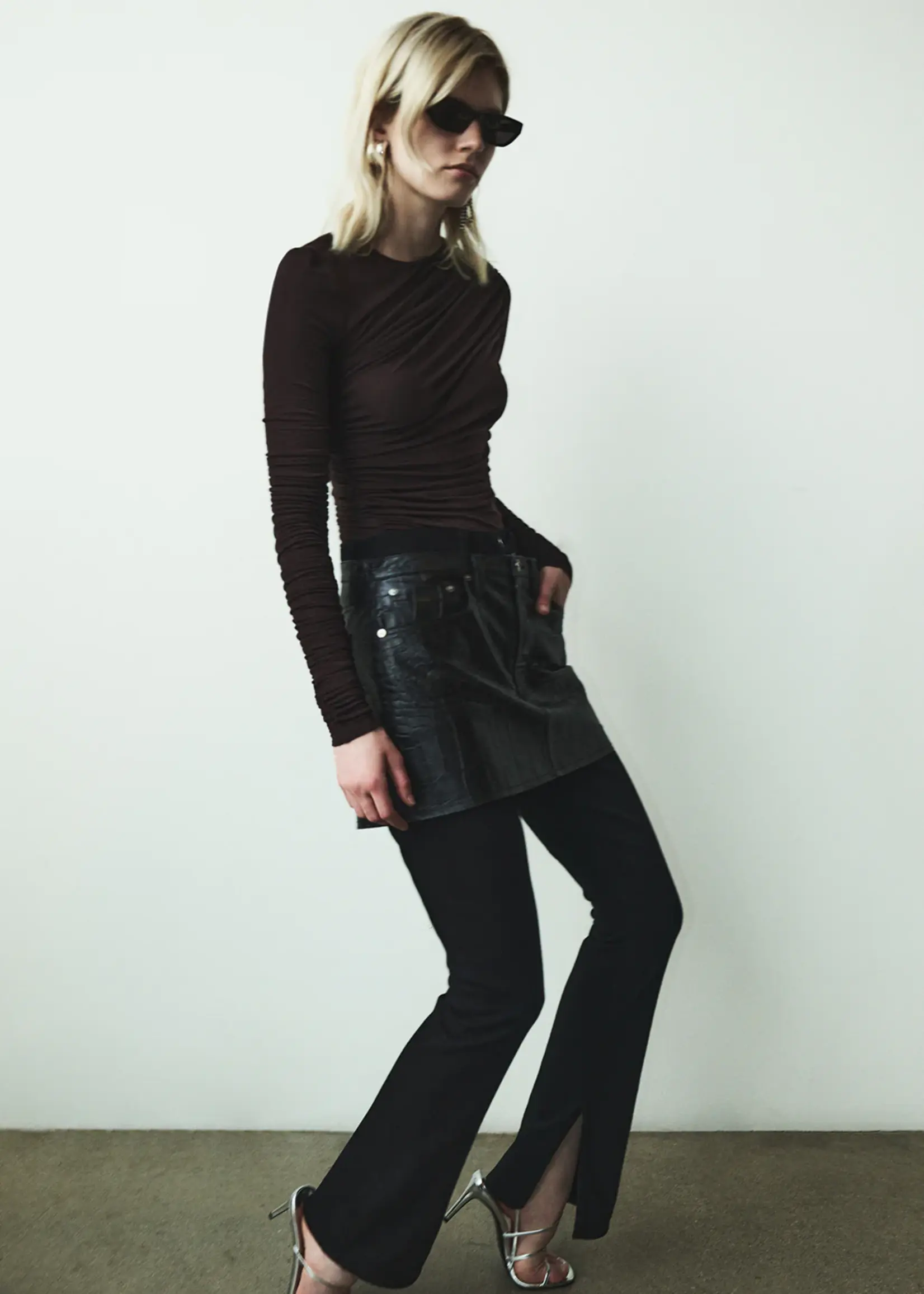 AGOLDE INGRAM SPLIT SKINNY