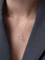 JENNYBIRD MINI EGRET PENDANT NECKLACE