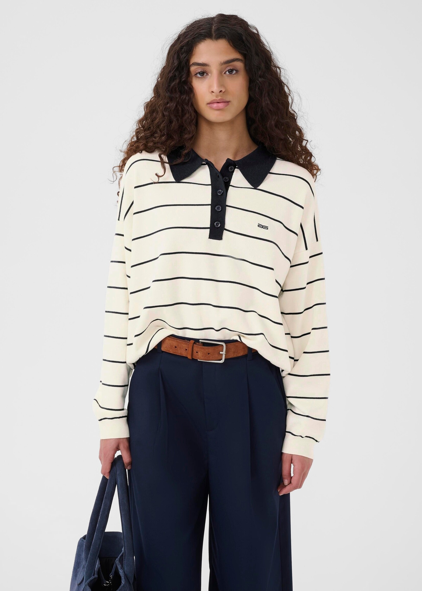 GESTUZ GZTAIGE POLO PULLOVER