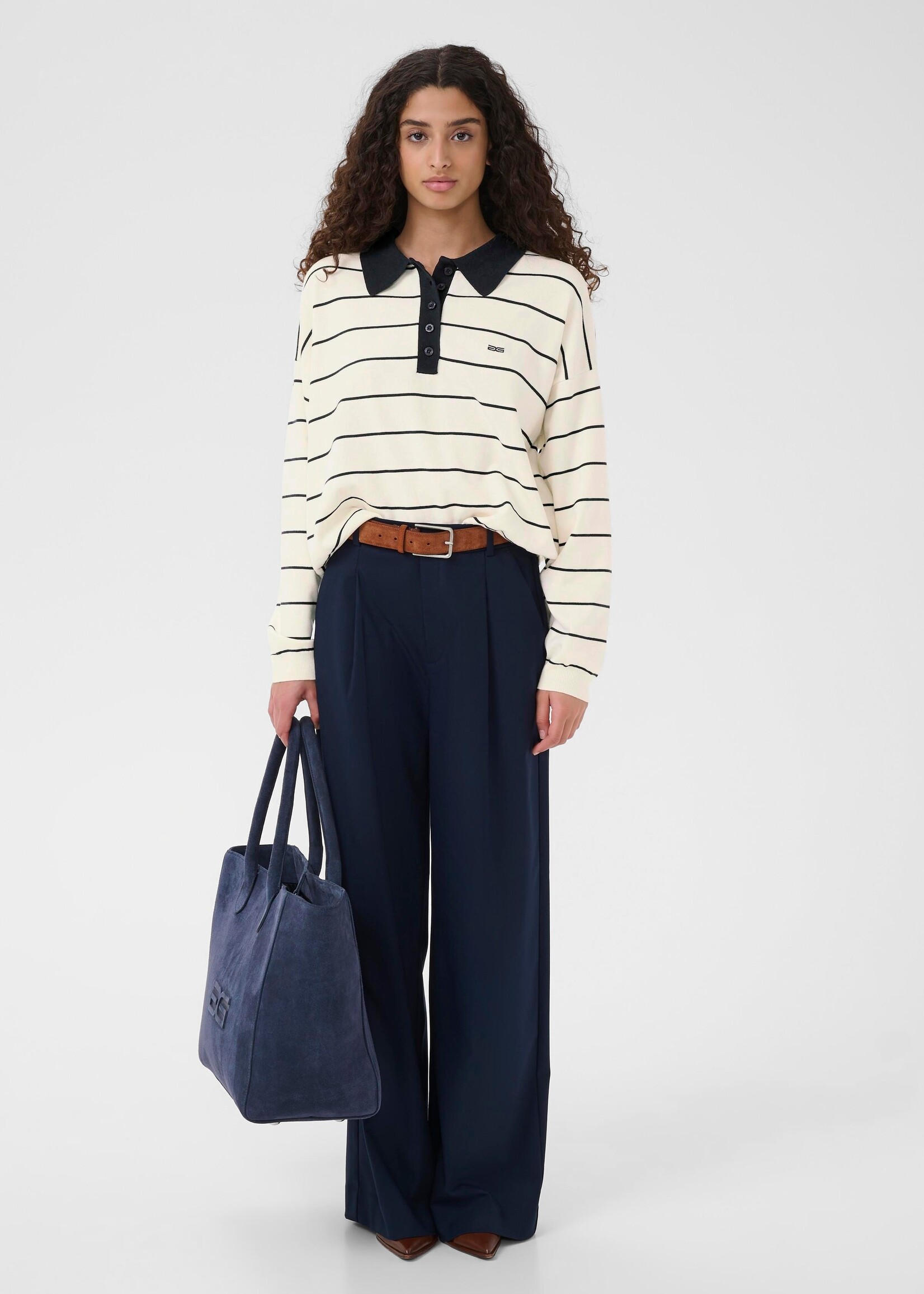 GESTUZ GZTAIGE POLO PULLOVER