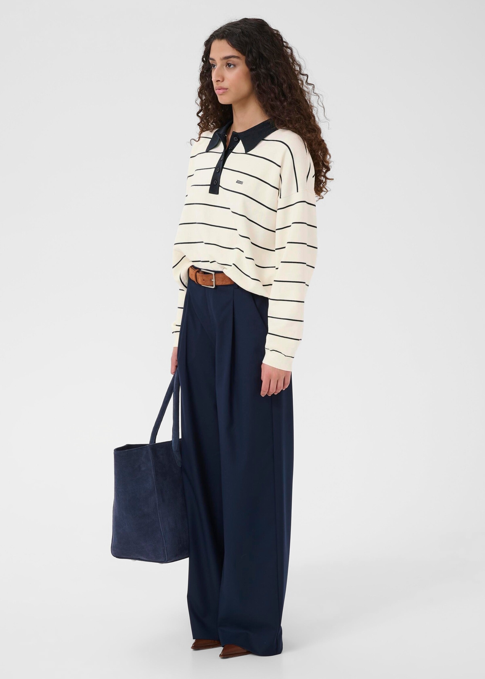 GESTUZ GZTAIGE POLO PULLOVER