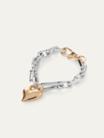 JENNYBIRD PADLOCK HEART CHAIN BRACELET