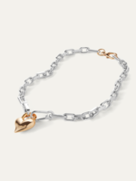 JENNYBIRD PADLOCK HEART PENDANT NECKLACE
