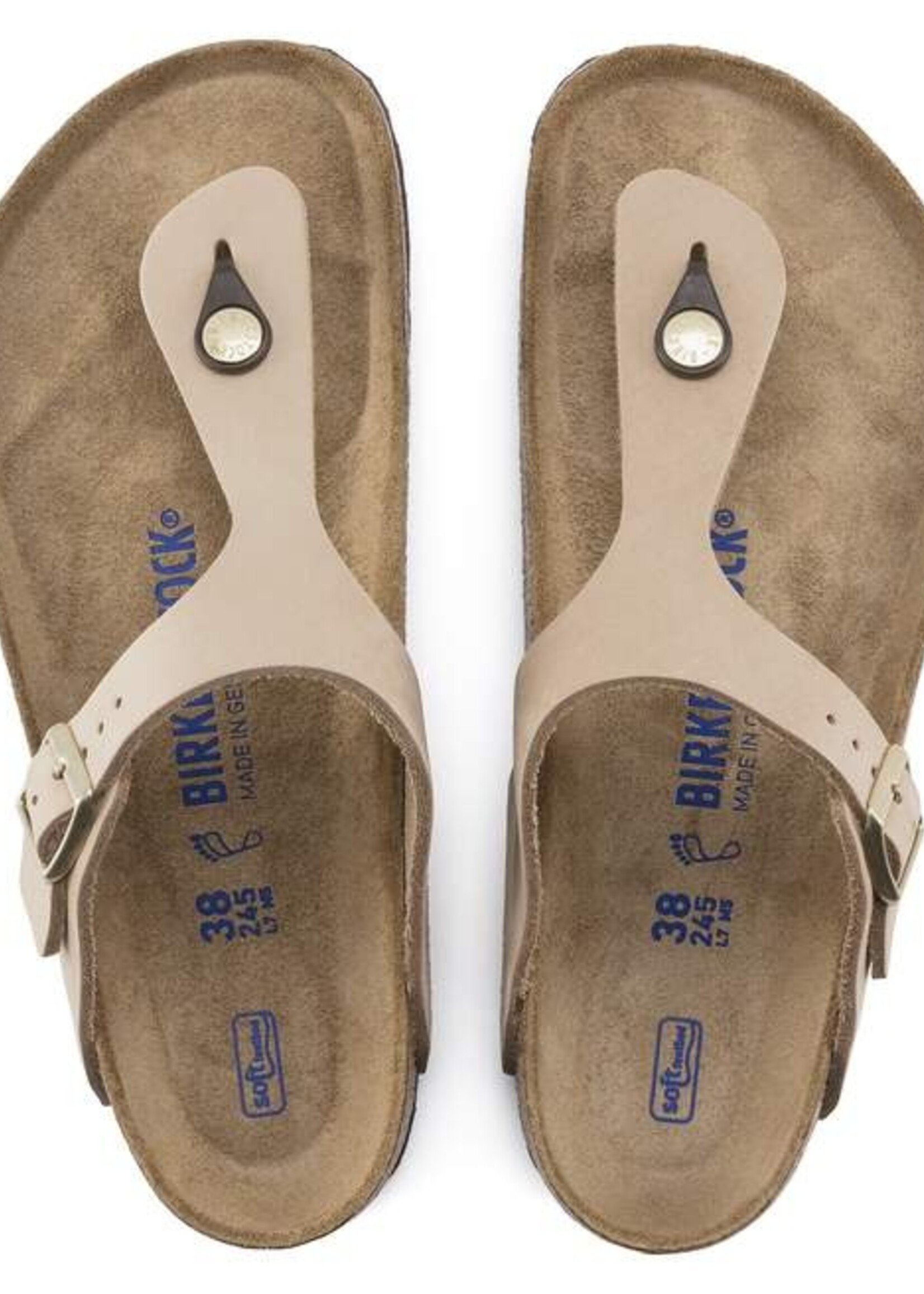 BIRKENSTOCK GIZEH SFB NUBUCK