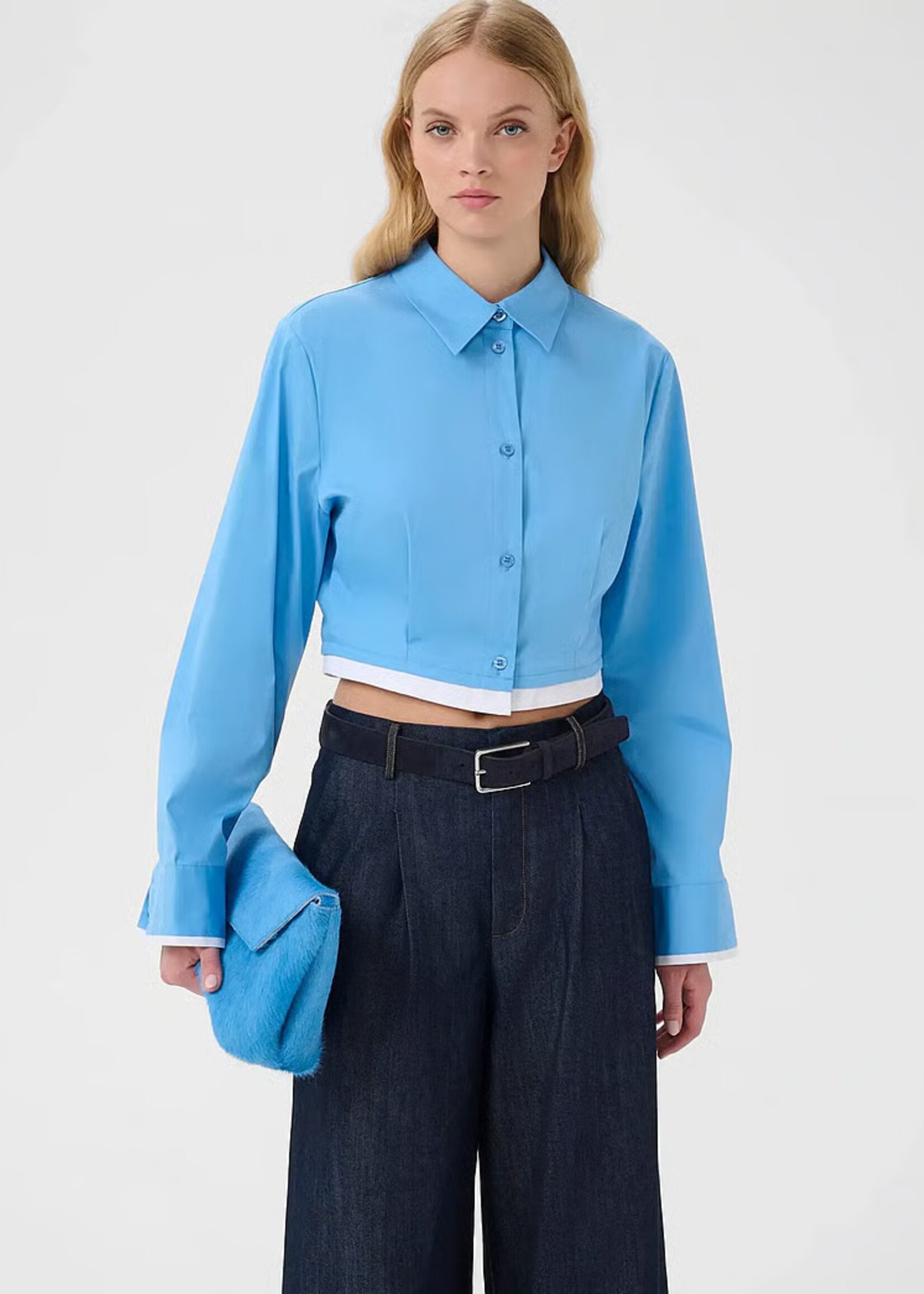 GESTUZ GZOPY CROPPED SHIRT