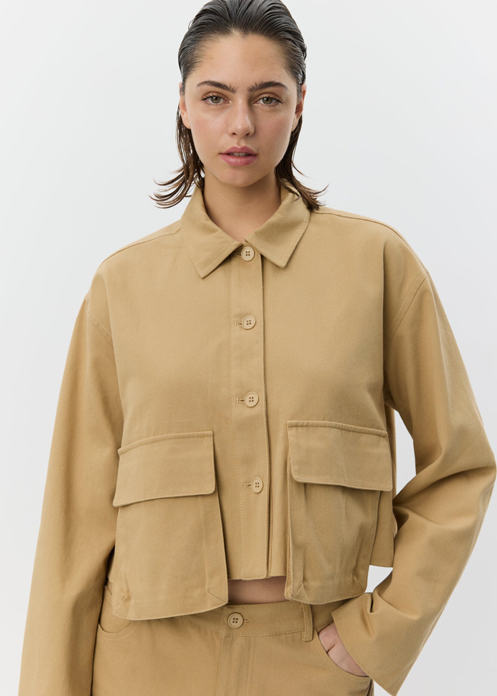 SOFIE SCHNOOR LARKSW SHORT SHIRT JACKET - S261350
