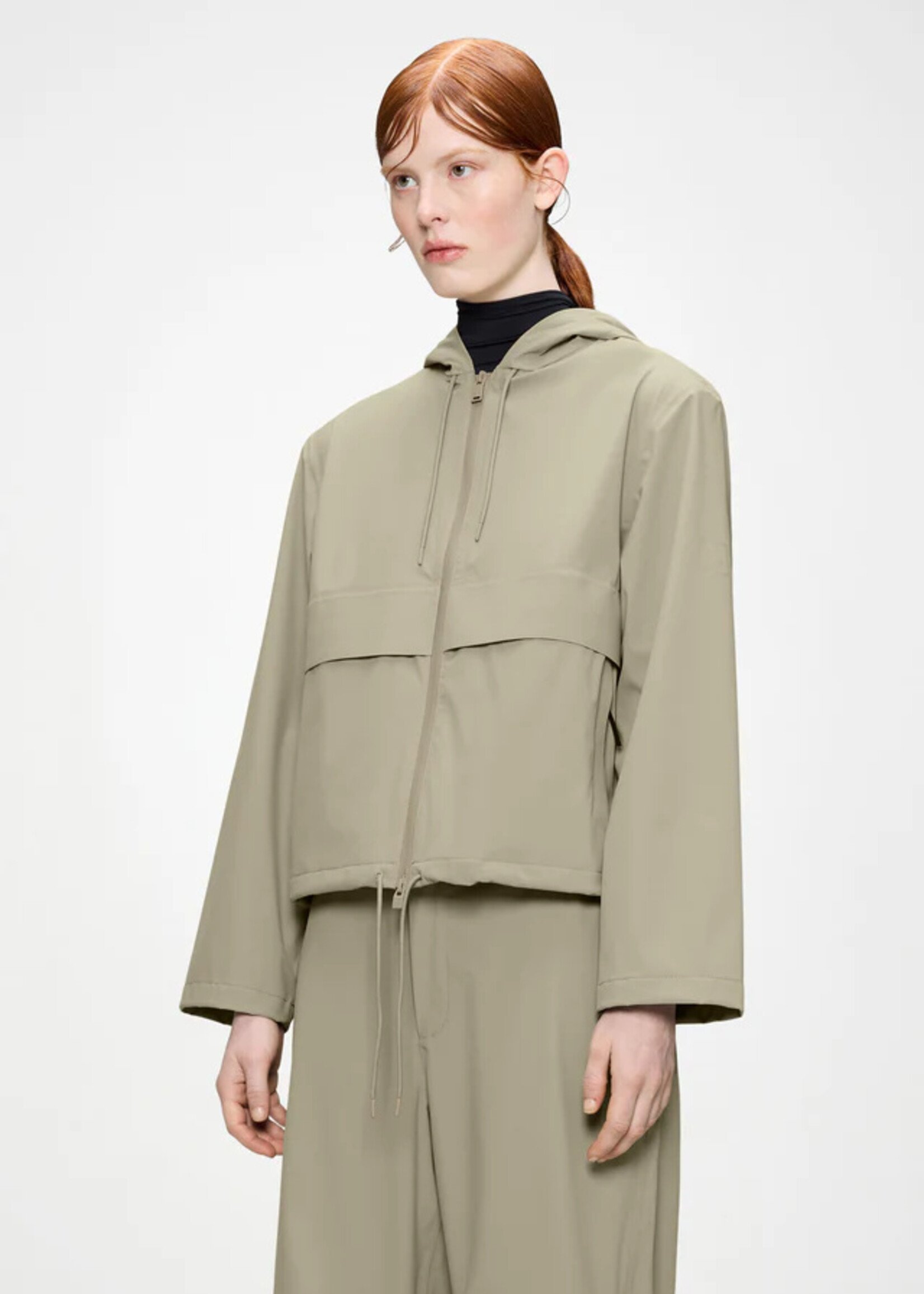 RAINS SUVA HARDSHELL SHORT STRING JACKET W3