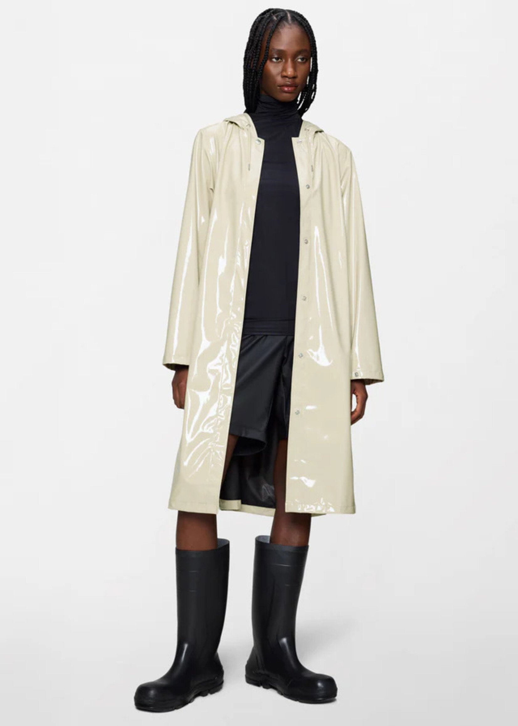 RAINS A-LINE LONGER W JACKET W3