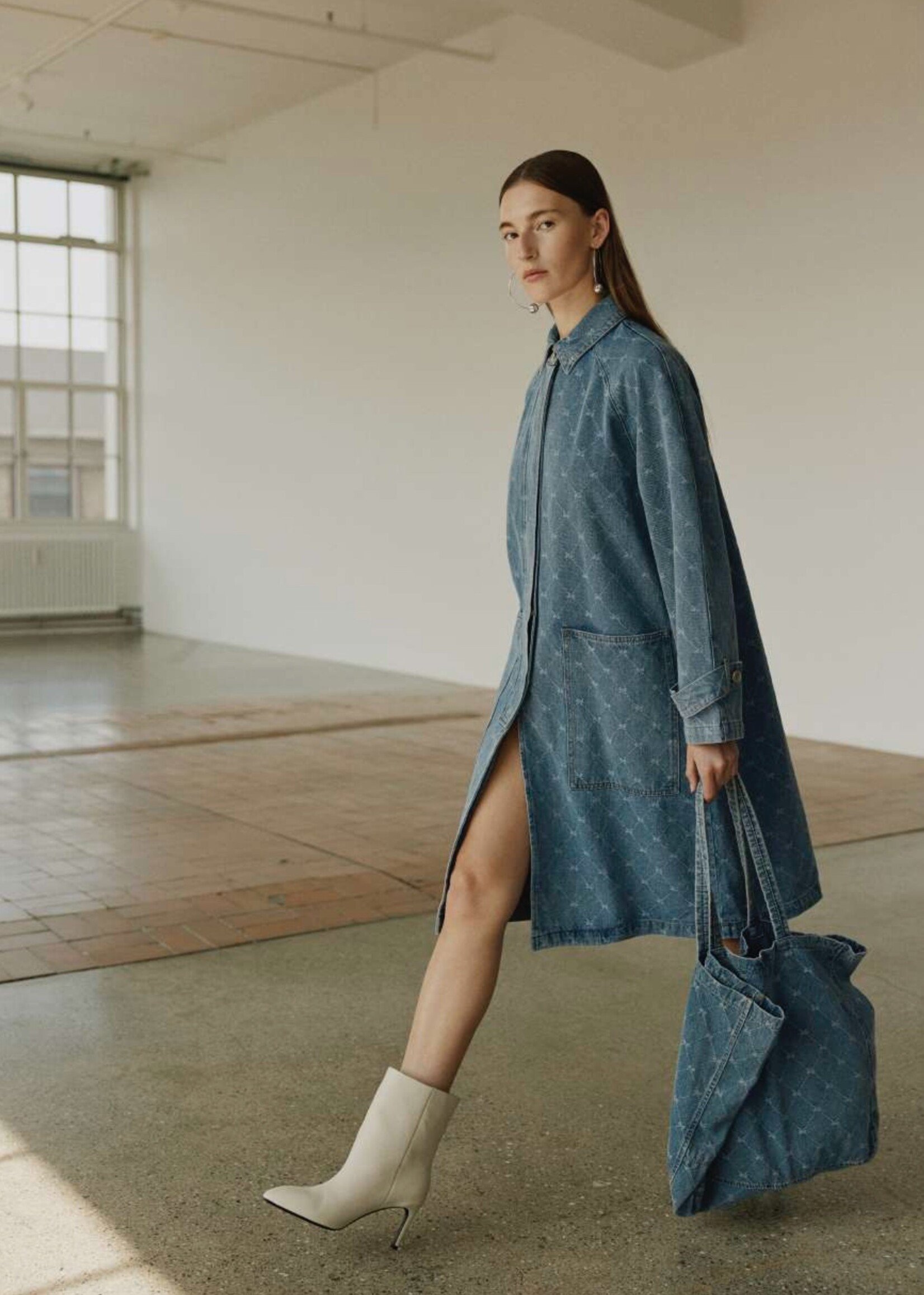 SOFIE SCHNOOR PIPPASW DENIM COAT - S261200