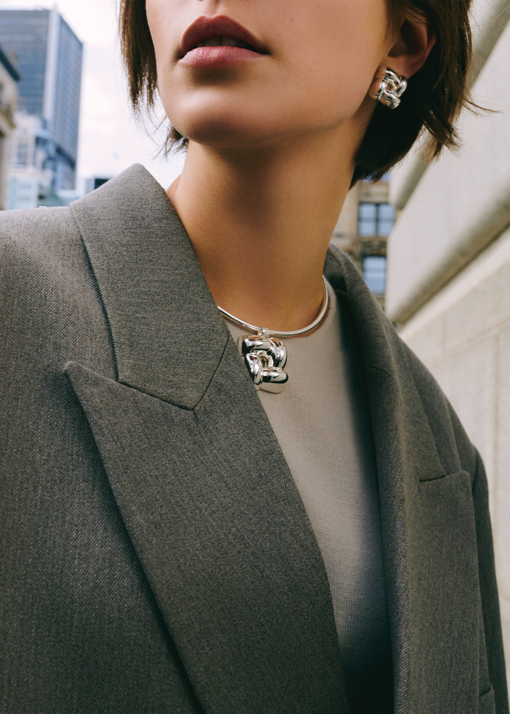 JENNYBIRD WOVEN SQUARE COLLAR