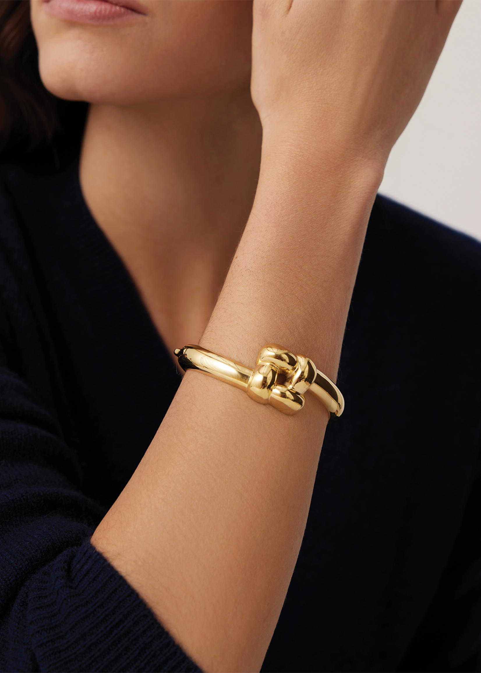 JENNYBIRD WOVEN SQUARE BANGLE