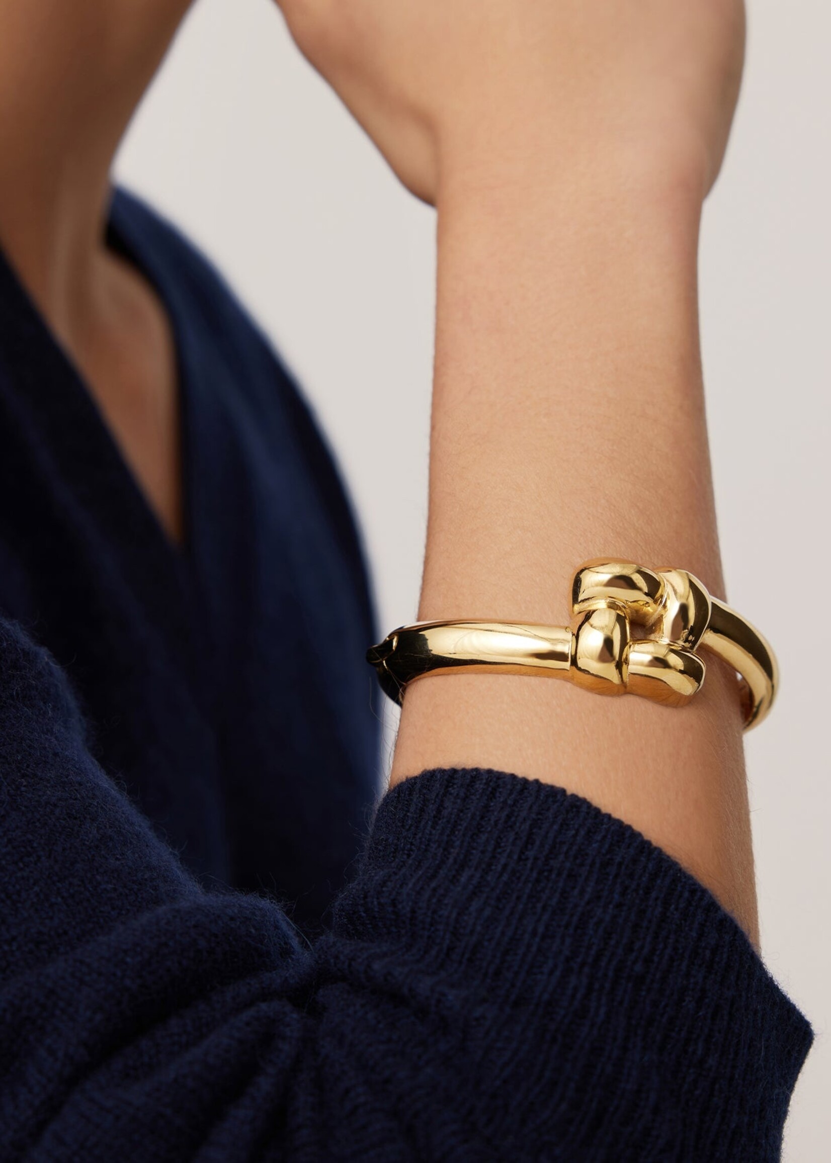 JENNYBIRD WOVEN SQUARE BANGLE
