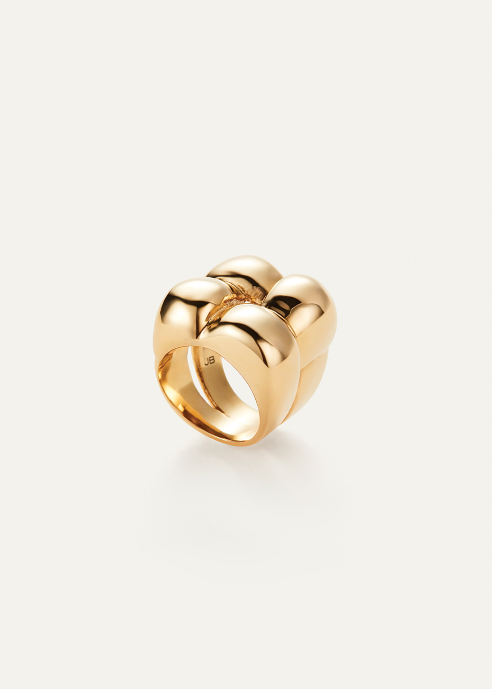JENNYBIRD MEGA WOVEN SQUARE RING