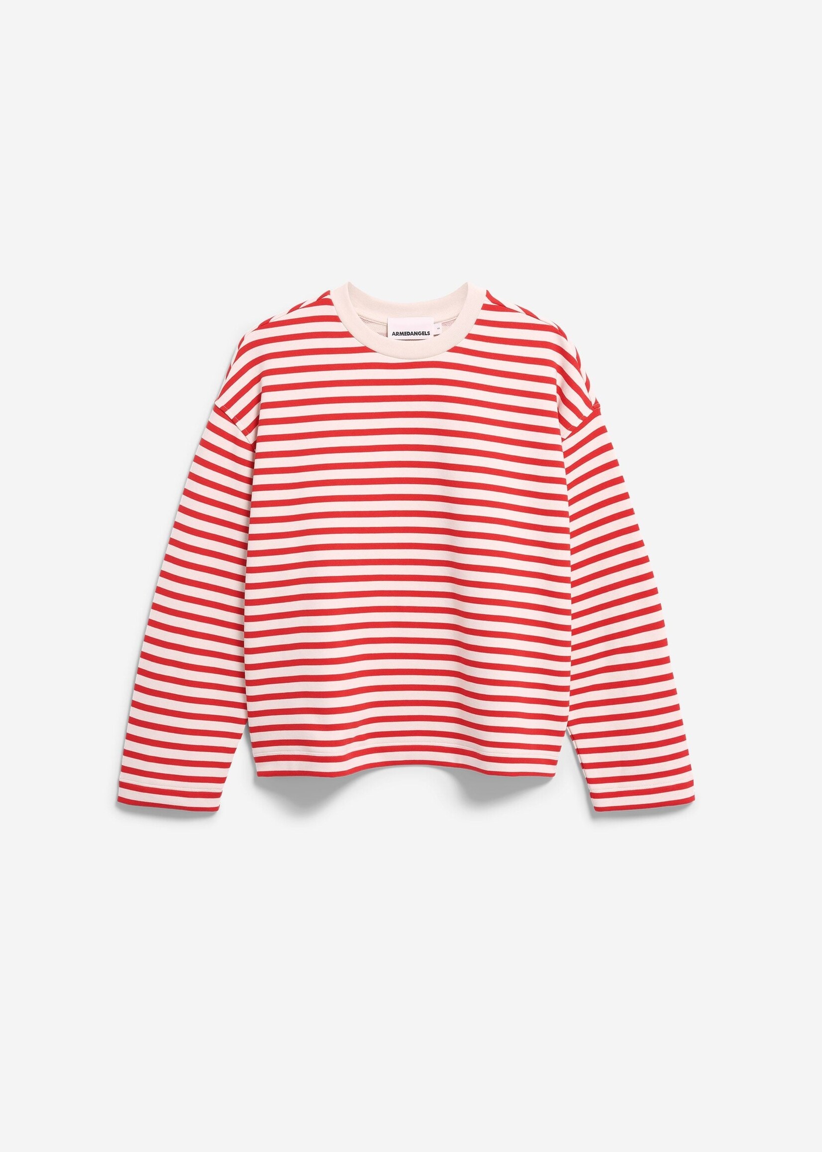 ARMEDANGELS FRANKAA MAARLEN STRIPE SWEAT