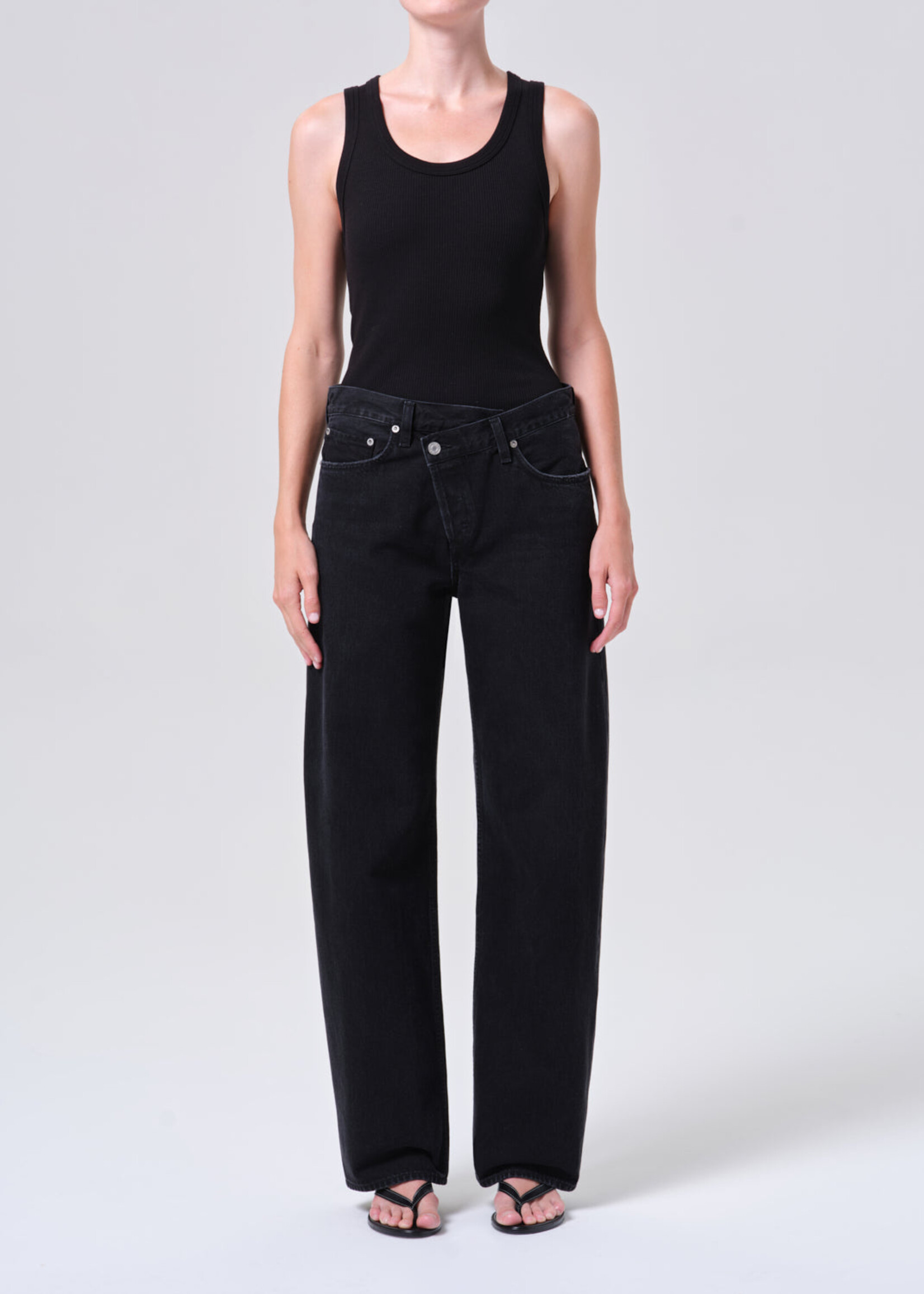 AGOLDE ARC CRISS CROSS JEAN