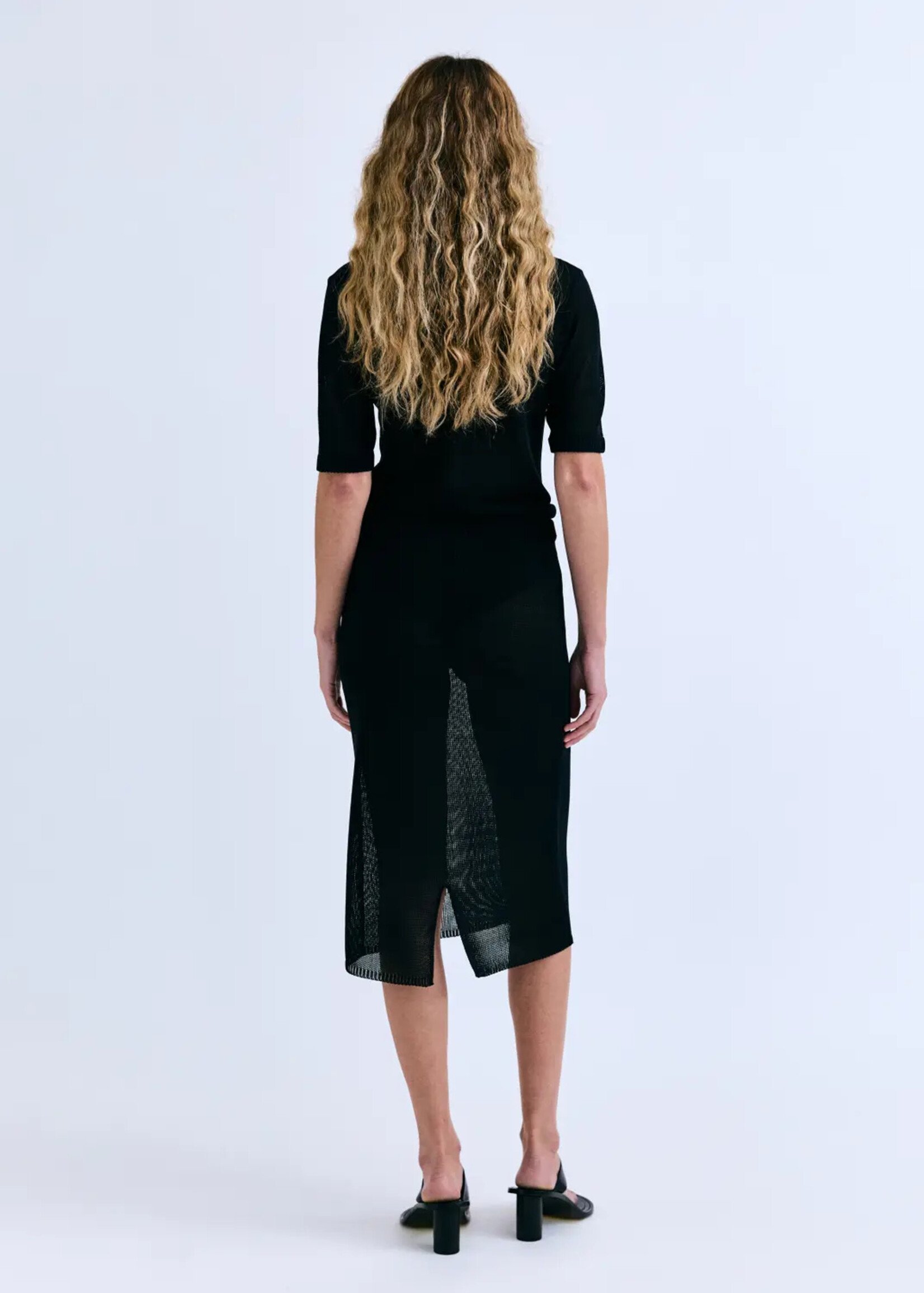 LOVE STORIES FREDDY Straight midi skirt